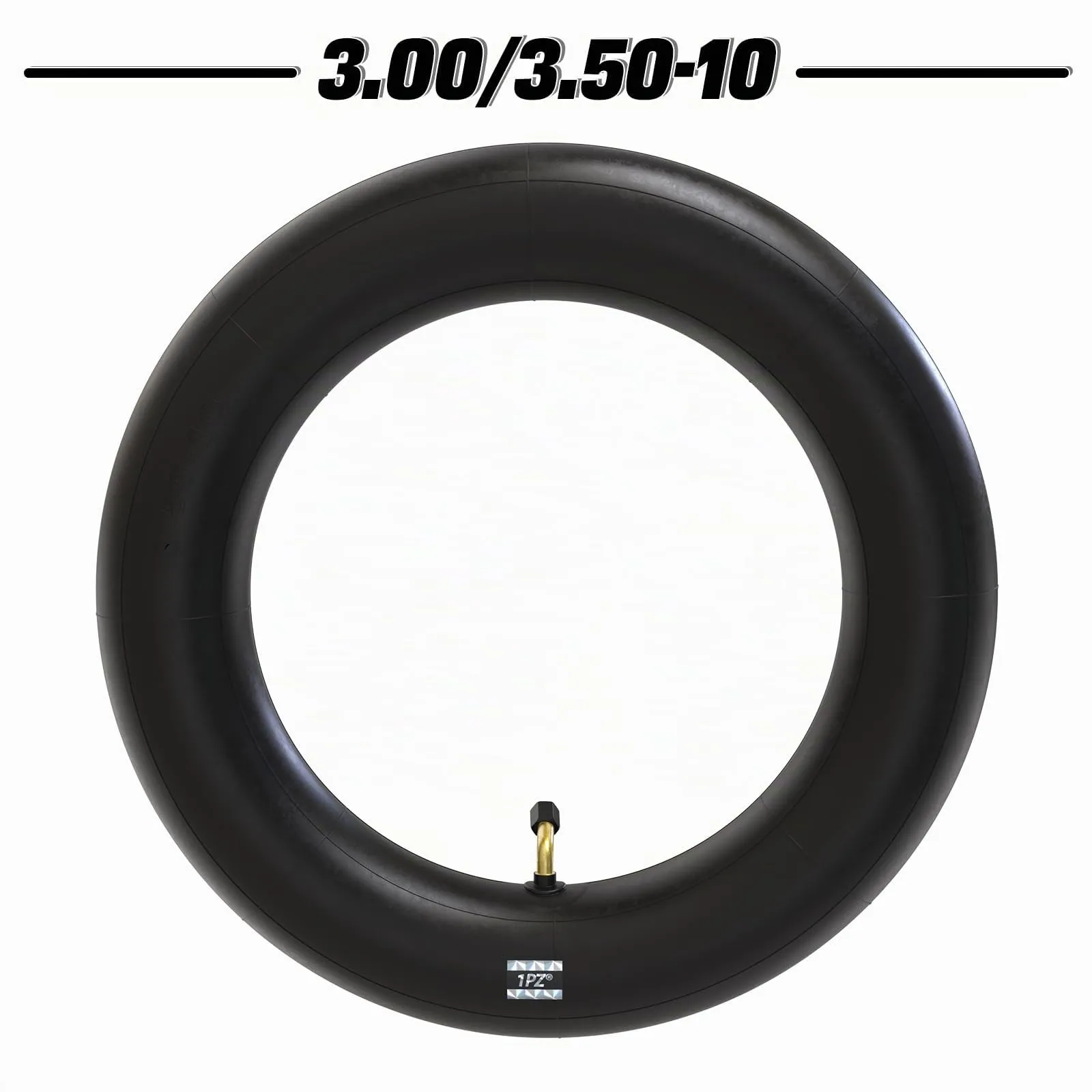 1PZ Camere d'Aria Valvola Piegata 3,00/3,50-10 per Lambretta Vespa 50 (Set da 2) - immagine 3