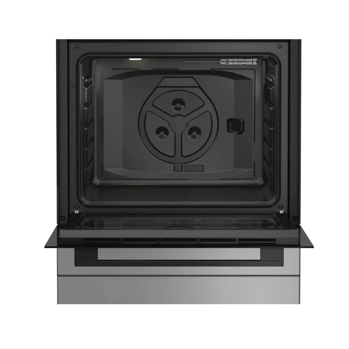 Indesit I6G3PMS Cucina Gas 60cm 4 Fuochi Forno Elettrico Inox Classe A - immagine 4