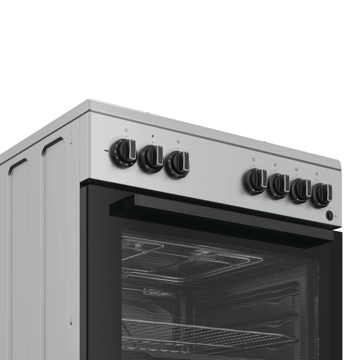 Indesit I6G3PMS Cucina Gas 60cm 4 Fuochi Forno Elettrico Inox Classe A - immagine 6