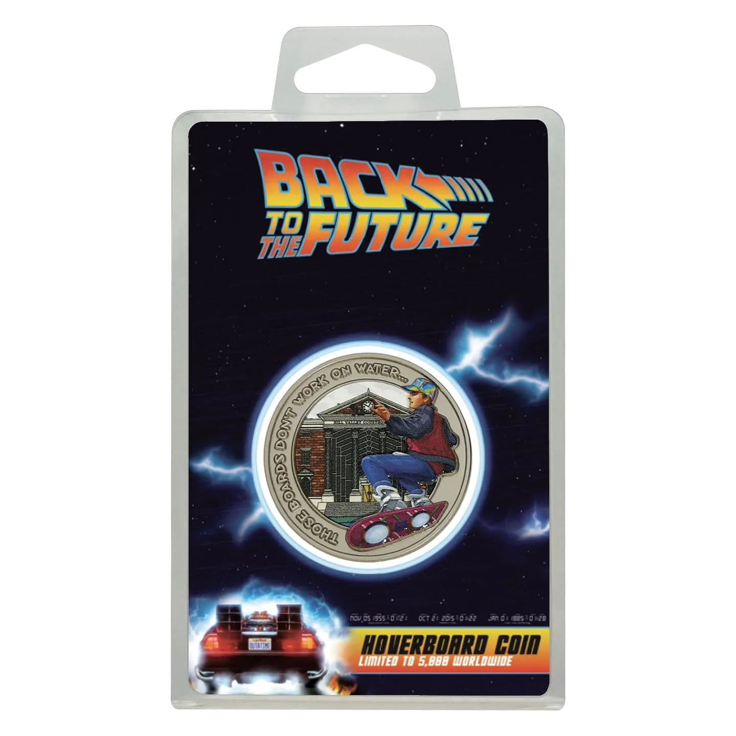 Fanattik Back to the Future Hoverboard Collectible Coin - immagine 2