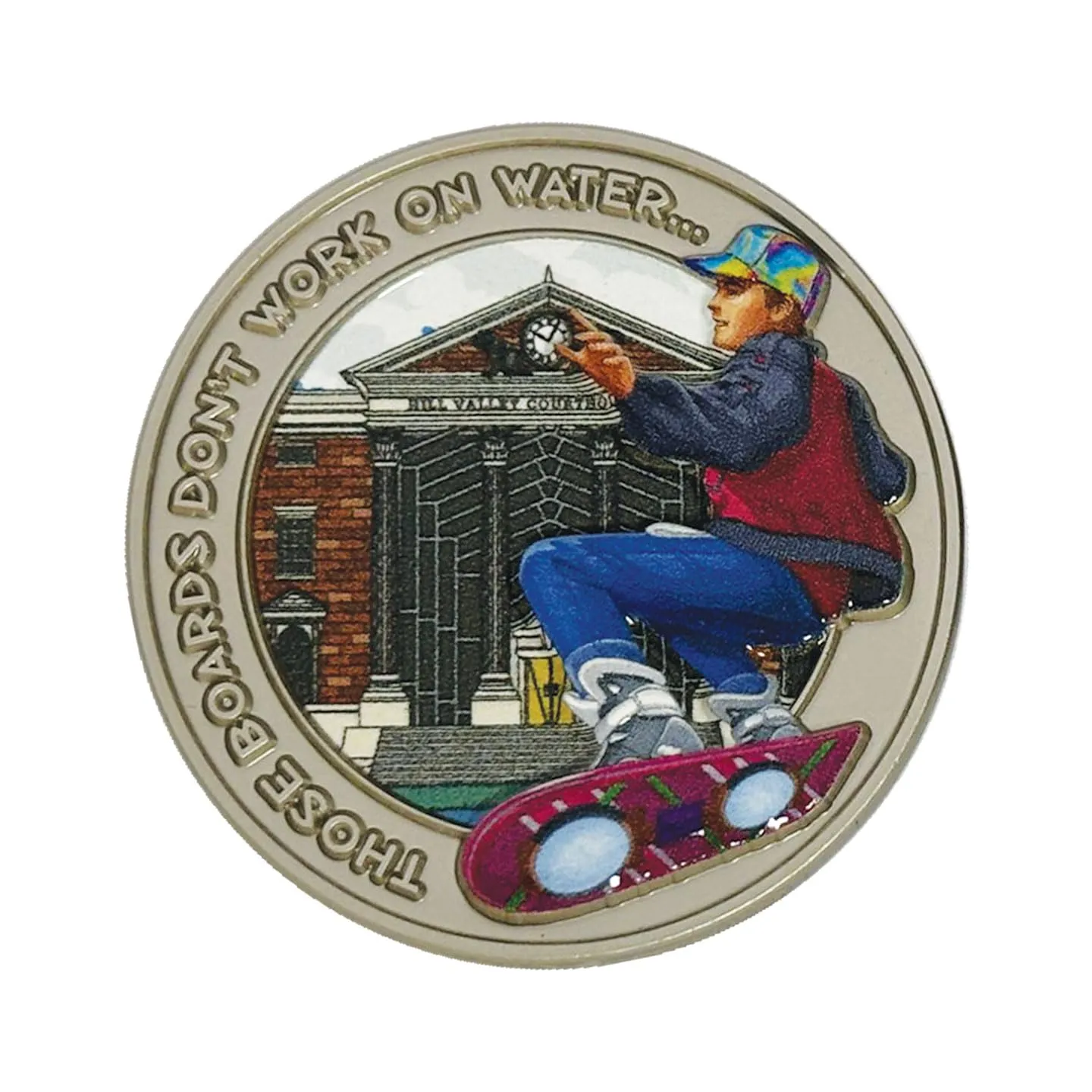 Fanattik Back to the Future Hoverboard Collectible Coin - immagine 3