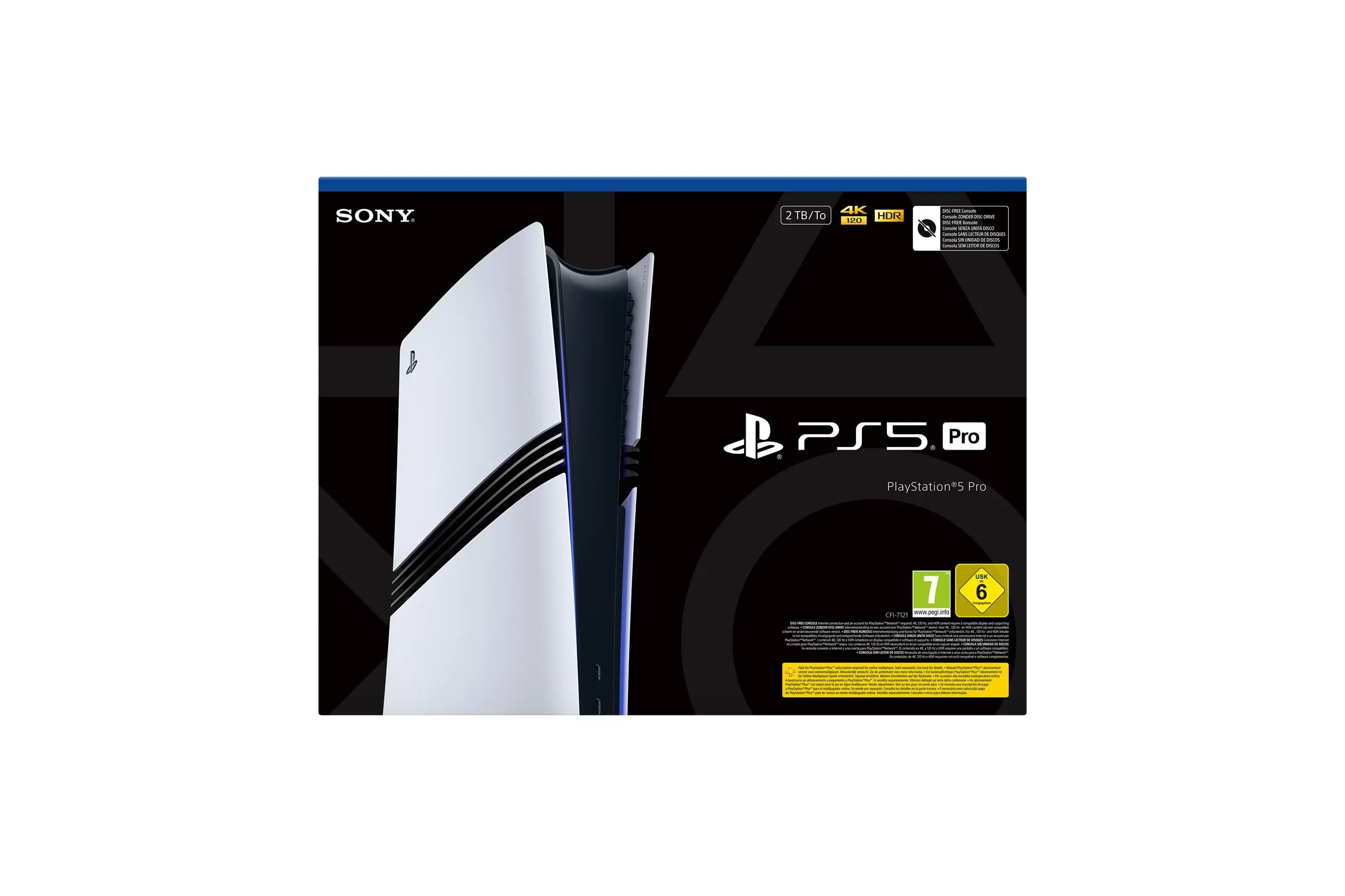 PlayStation 5 Pro Console - 2 TB - Nero - immagine 2