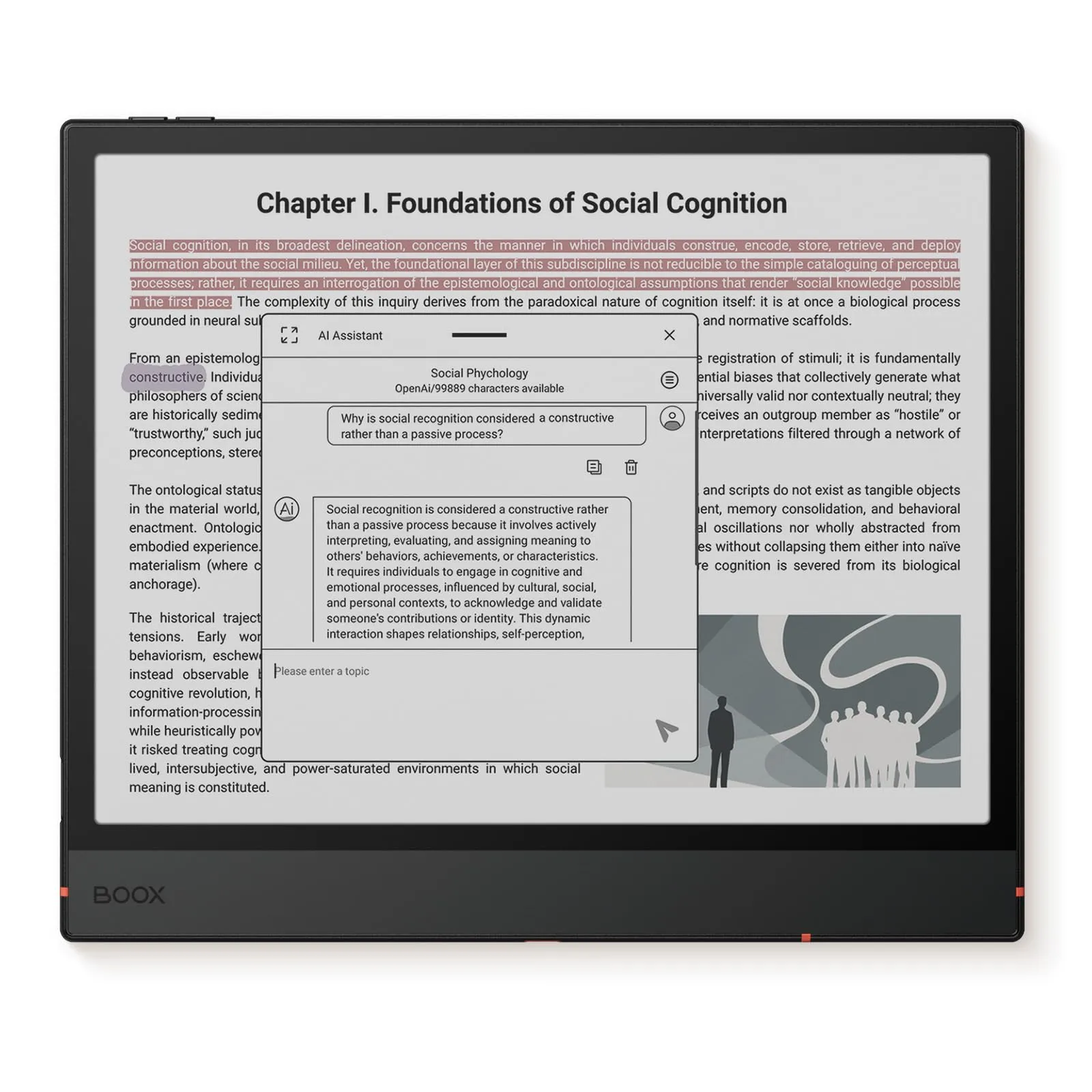 BOOX Note Air5 C 10.3" ePaper Reader 64GB Android 15 Color E-Ink Tablet - immagine 4
