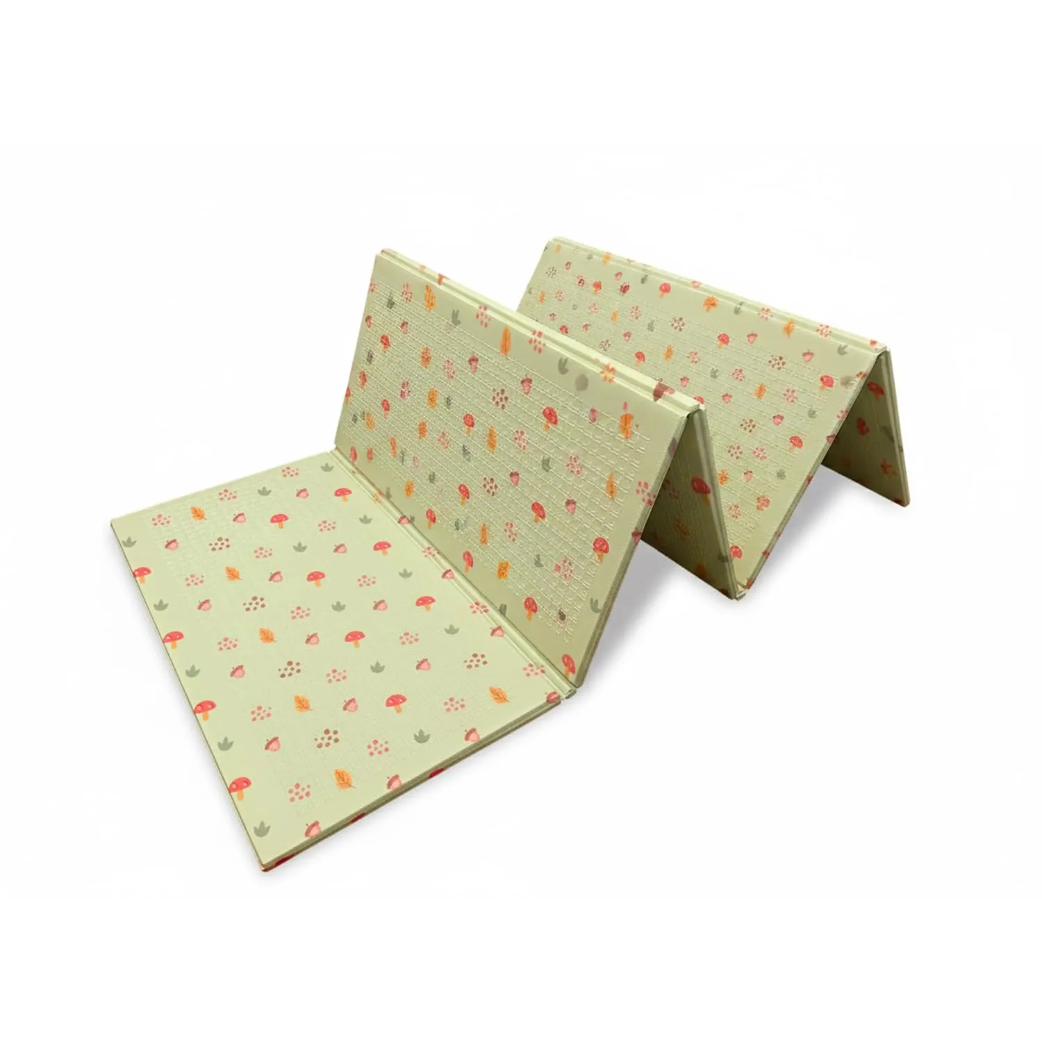 GIODICART Tappetino Gioco per Bambini Pieghevole, 200x150 cm, 10mm, Motivo Bosco con Animali, Verde - immagine 7