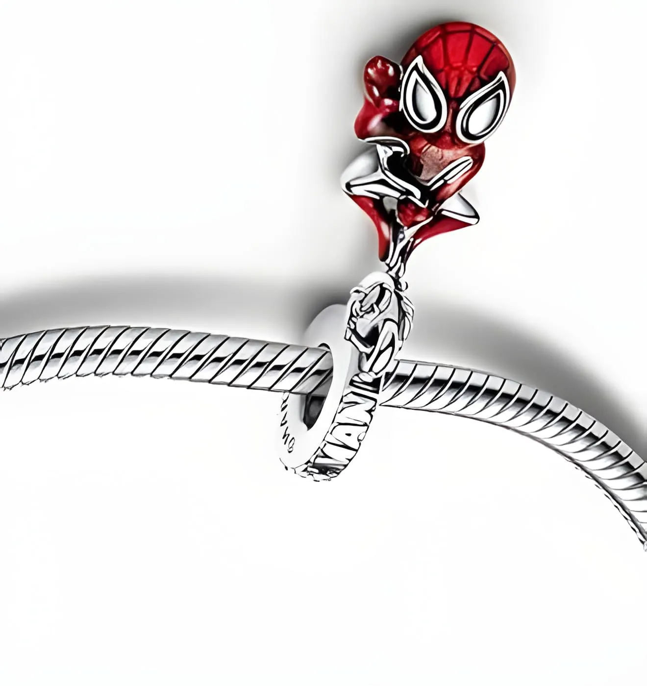 The Charmery Ciondolo a forma di ragno in argento Sterling 925 - immagine 3