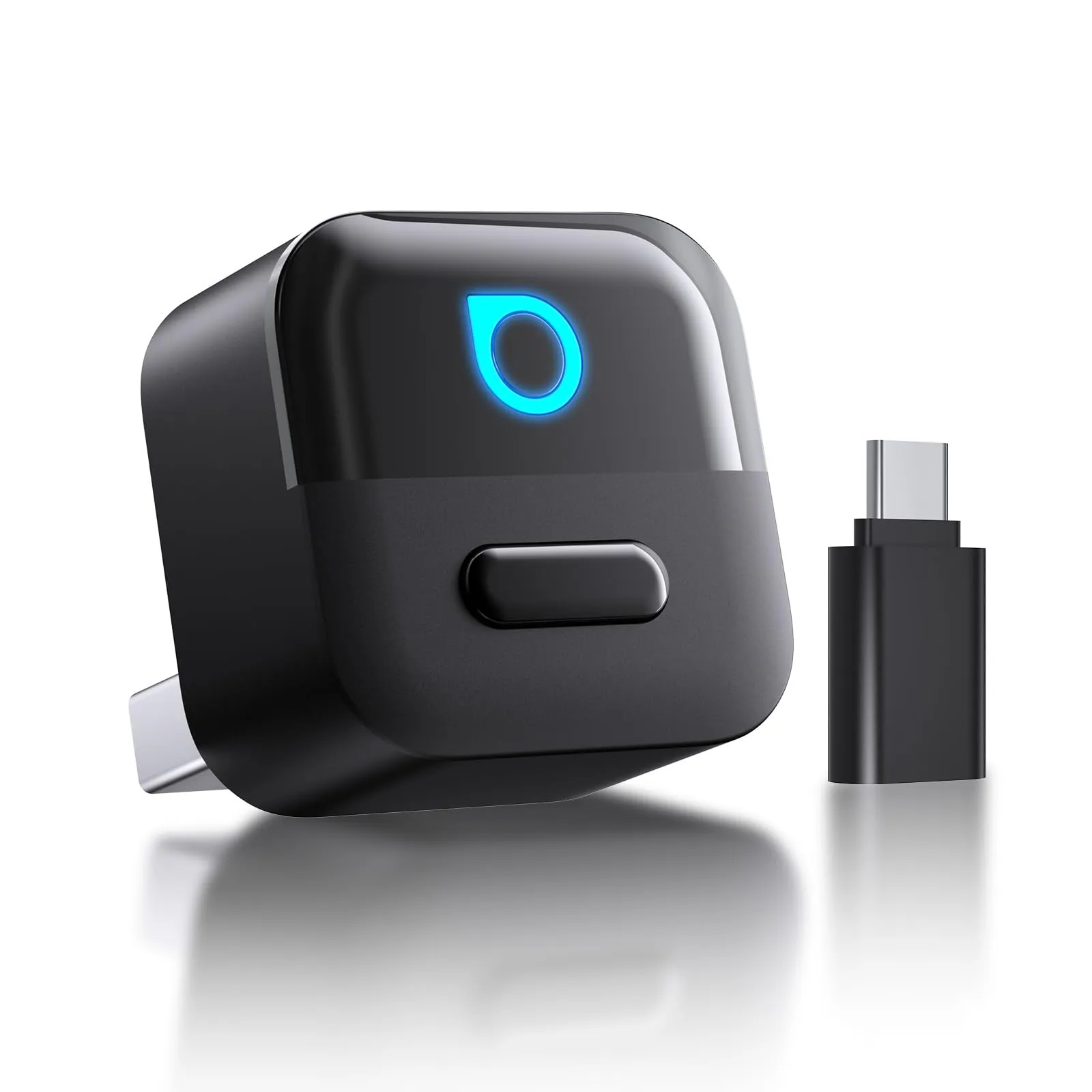 OTTOCAST Mini Pico 2 in 1 Wireless Adattatore CarPlay e Android Auto, WiFi 6, Bluetooth 5.4, Nero - immagine 1