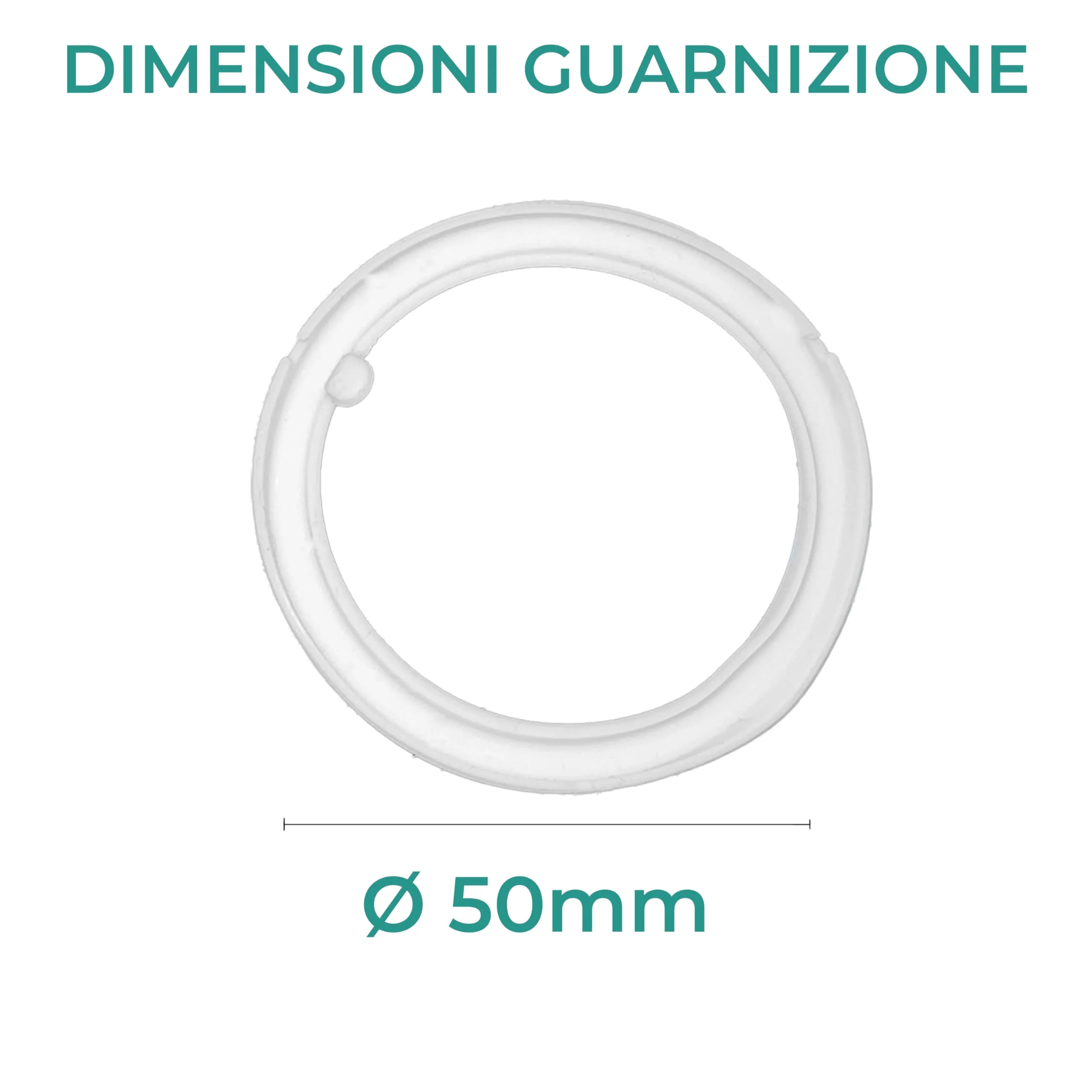 Manami Guarnizioni per Scaldabiberon Portatile 50 mm, Silicone Alimentare BPA free, 2 Pezzi - immagine 2
