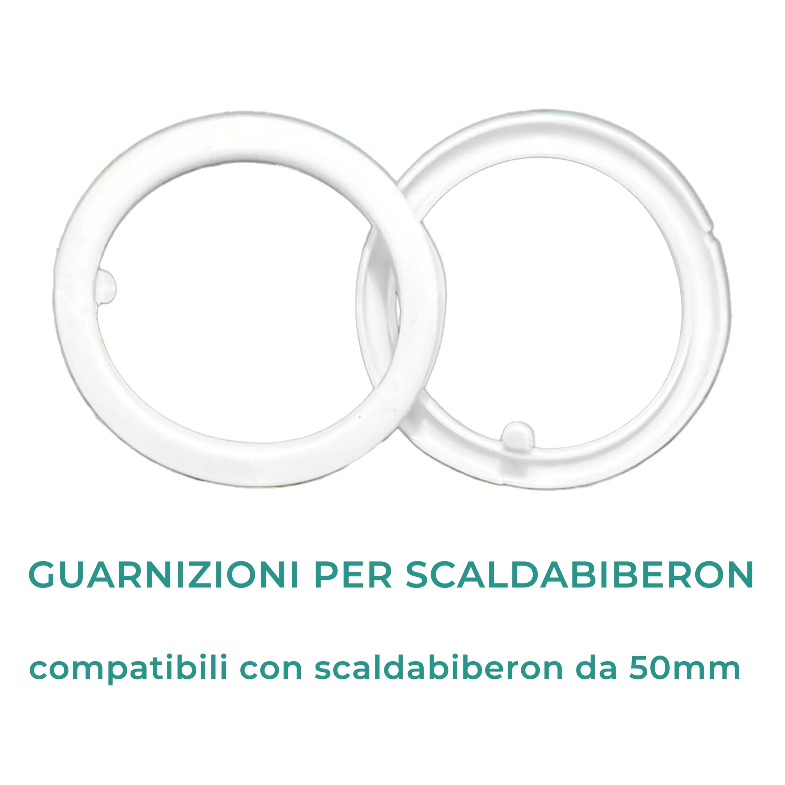 Manami Guarnizioni per Scaldabiberon Portatile 50 mm, Silicone Alimentare BPA free, 2 Pezzi - immagine 6