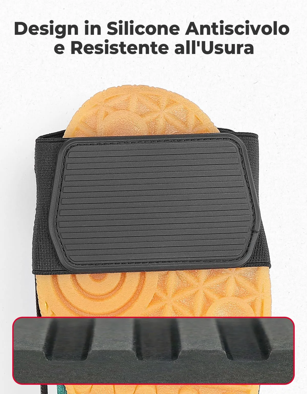 KEMIMOTO Protezione Scarpe Moto Universale con Fascia Elastica Regolabile, 2 Pezzi - immagine 4
