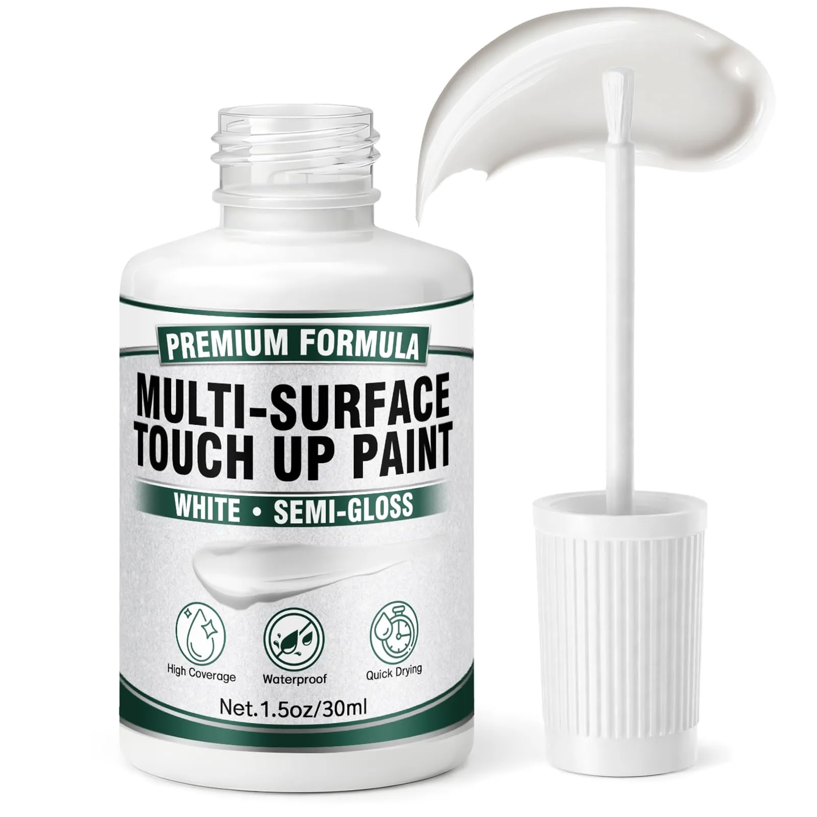 Vigorder Vernice Riparazione Smalto Bianca, 30ml - immagine 1
