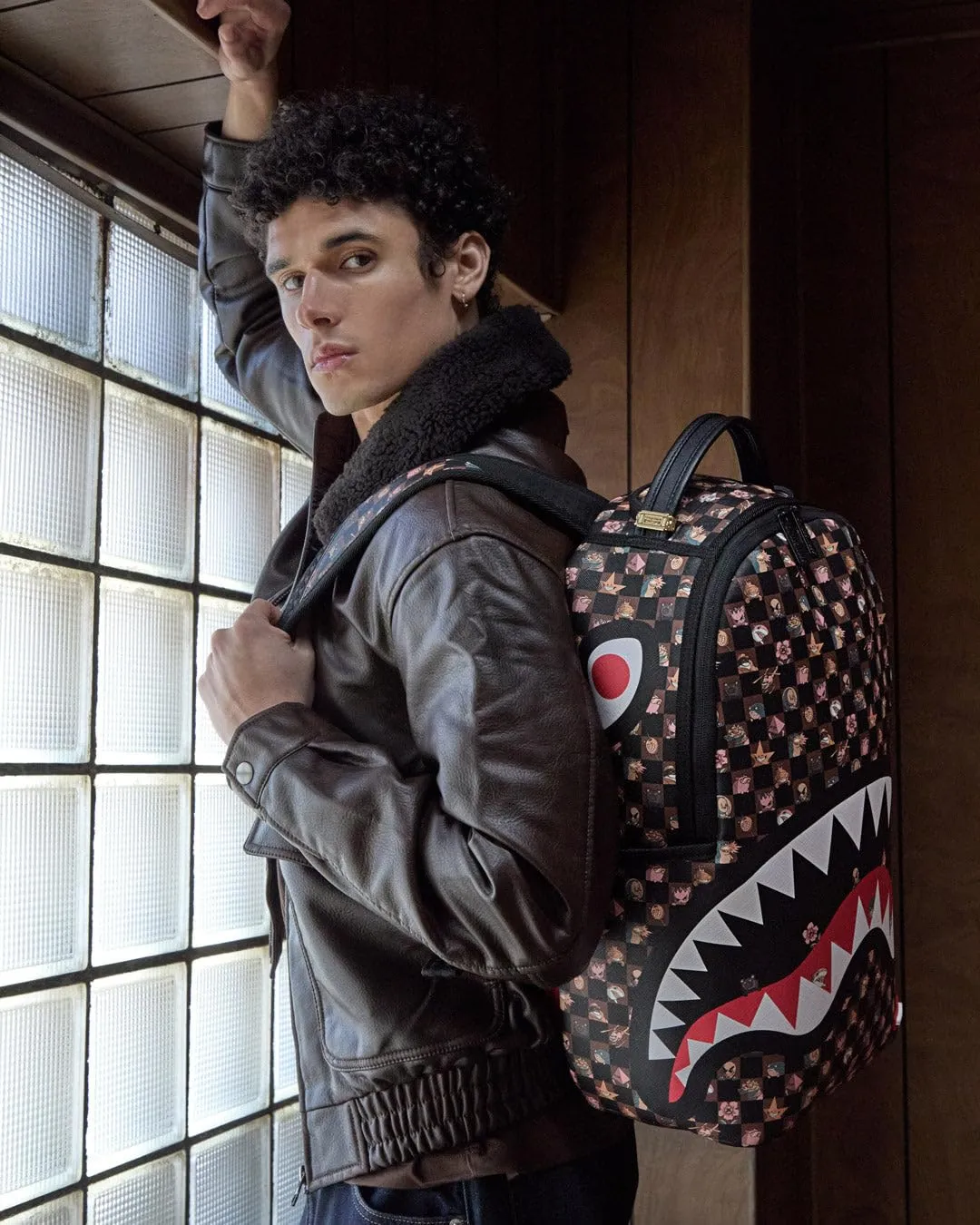 Sprayground Stealth Crew Backpack, Nero, PVC - immagine 5