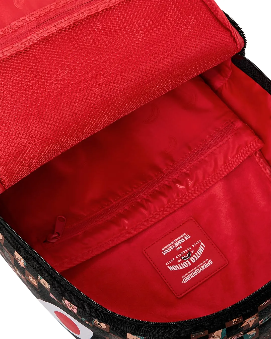 Sprayground Stealth Crew Backpack, Nero, PVC - immagine 9