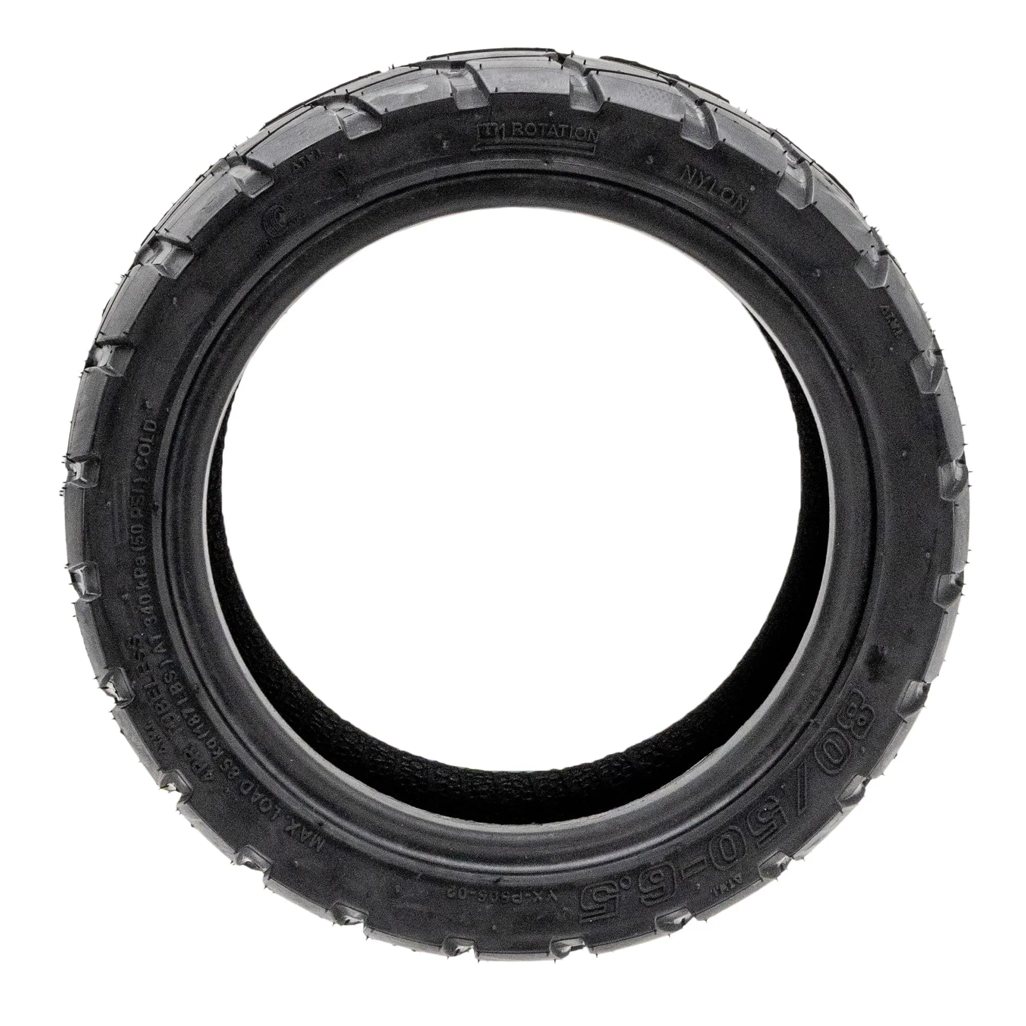 E-W Ewheel Rhinotrack Runflat Tubeless Tire 80/50-6.5 - immagine 3