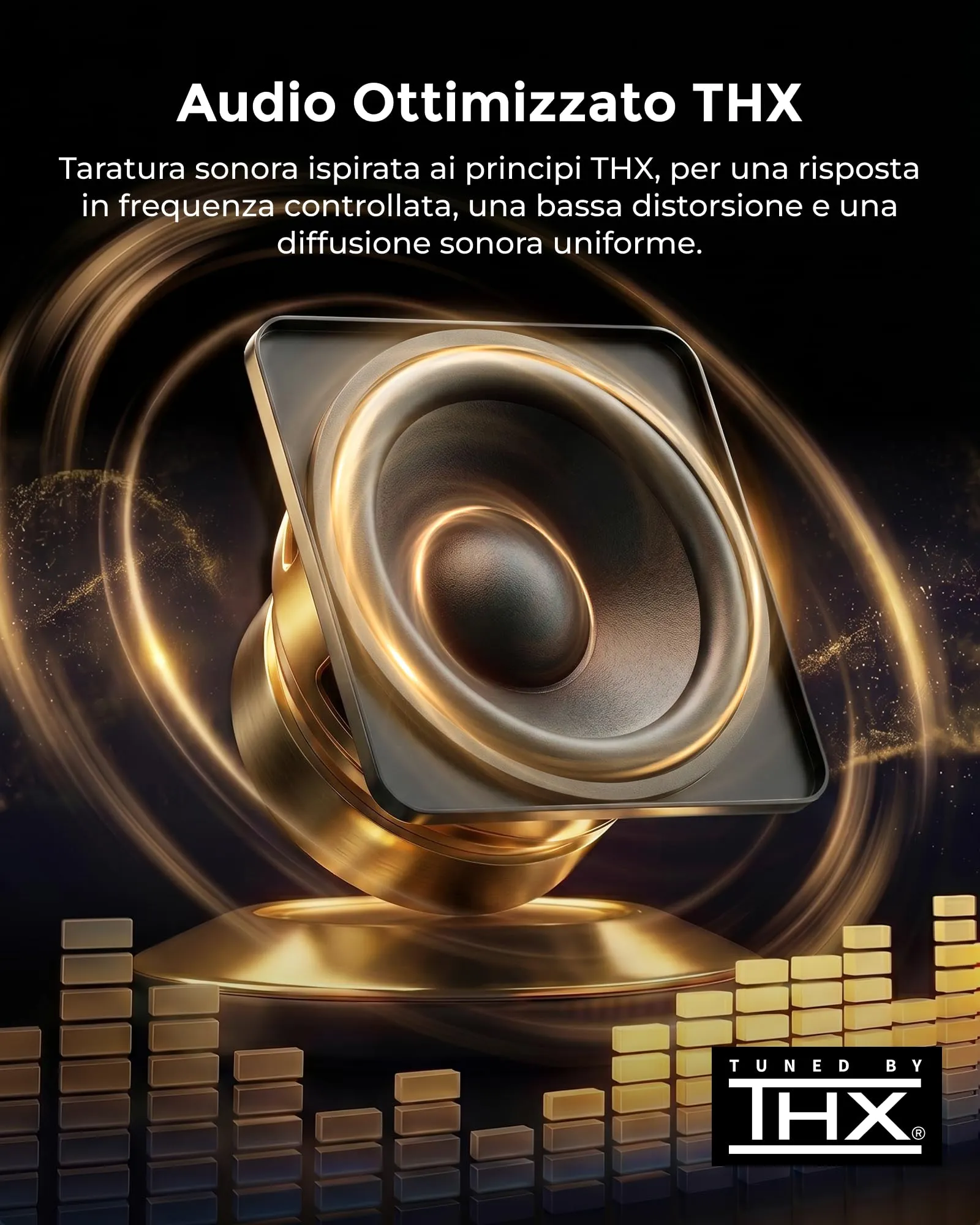 ULTIMEA Skywave X100 Dual 9.2.6 Wireless Soundbar System with THX, Dolby Atmos, DTS:X, Dual 10” Subwoofers, 18 Hz Bass, 2000W and 8K Pass-through - immagine 4