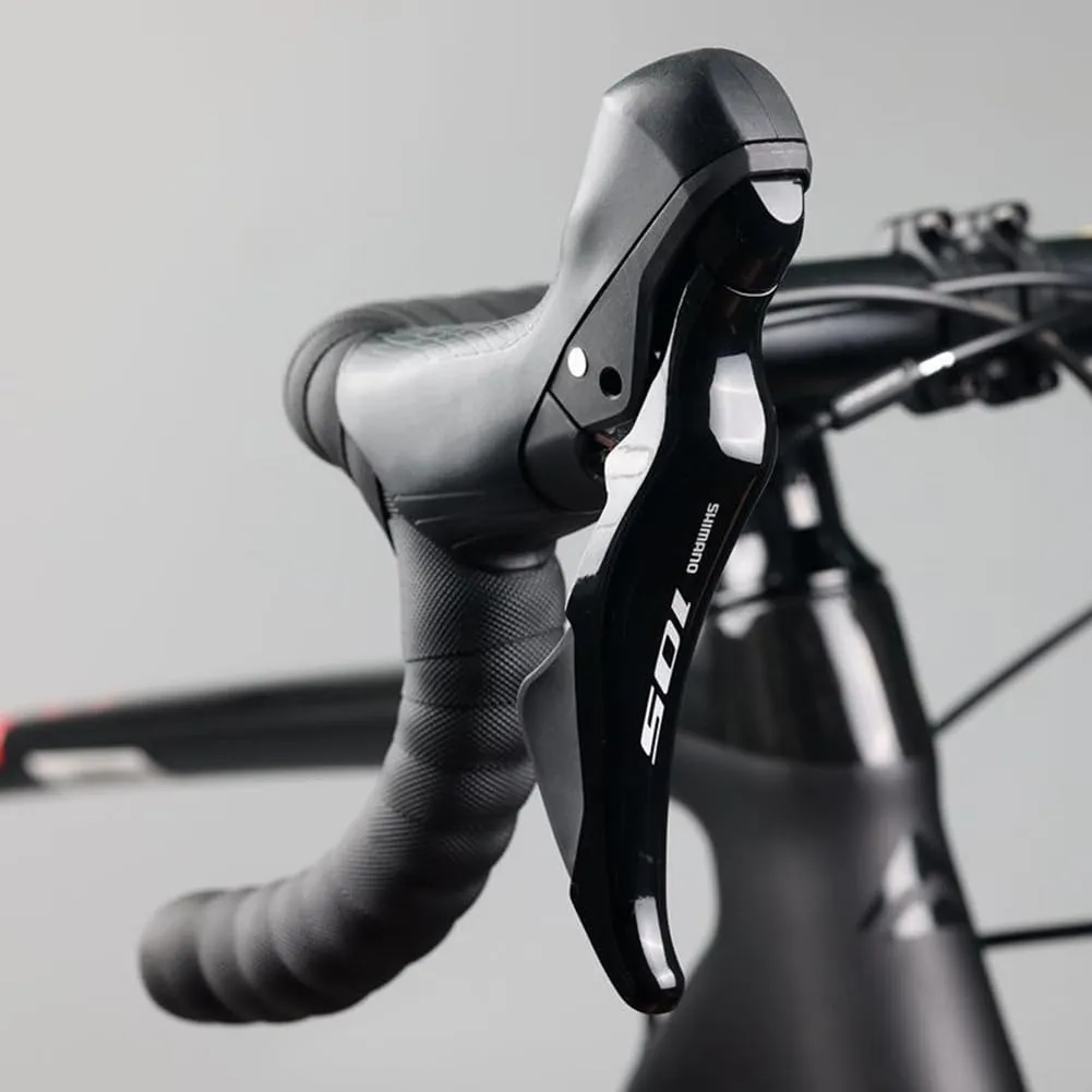 Axorafow Copertura in silicone per leva del cambio Shimano Ultegra R7020 ST-R7020, nero - immagine 6