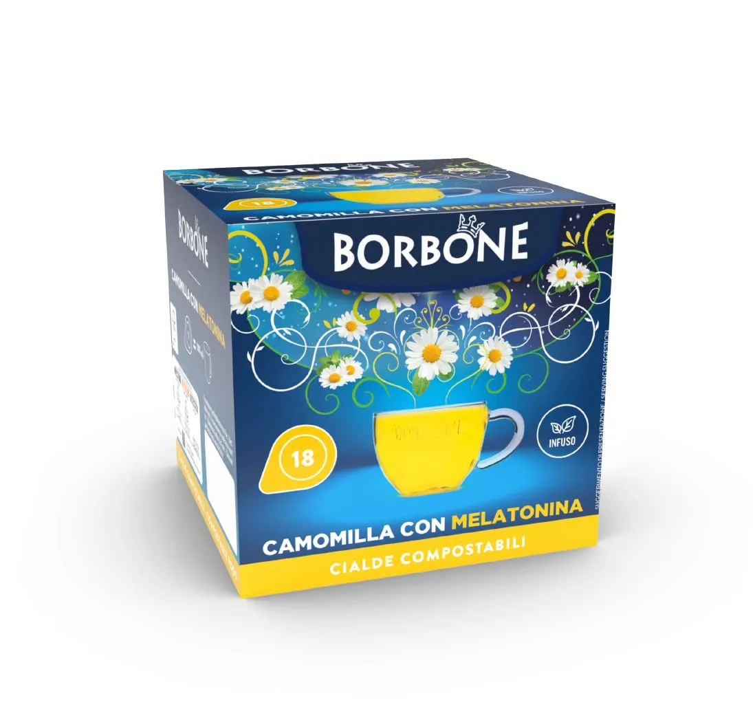 Caffè Borbone Camomilla con Melatonina, 72 cialde, Sistema ESE - immagine 1