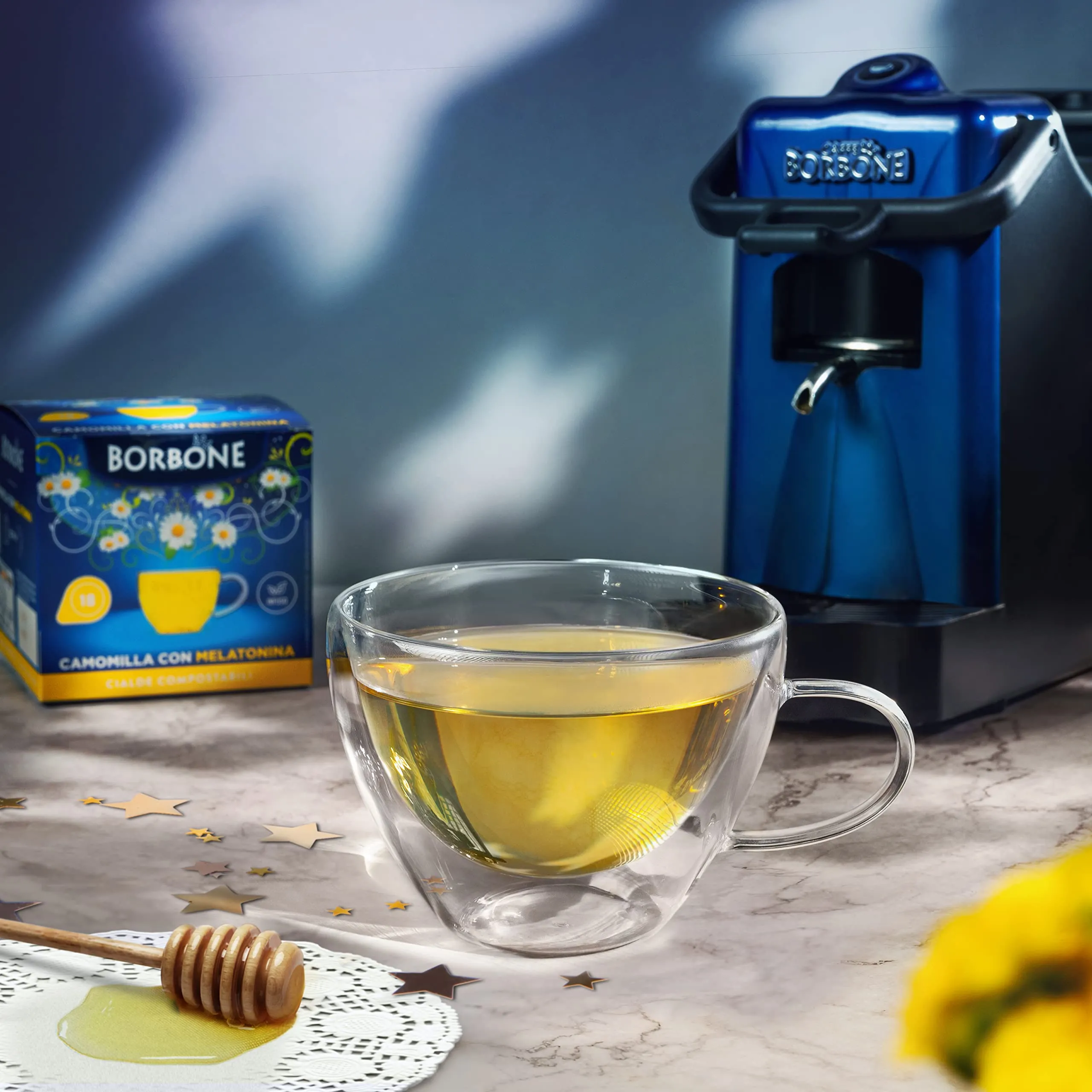 Caffè Borbone Camomilla con Melatonina, 72 cialde, Sistema ESE - immagine 3