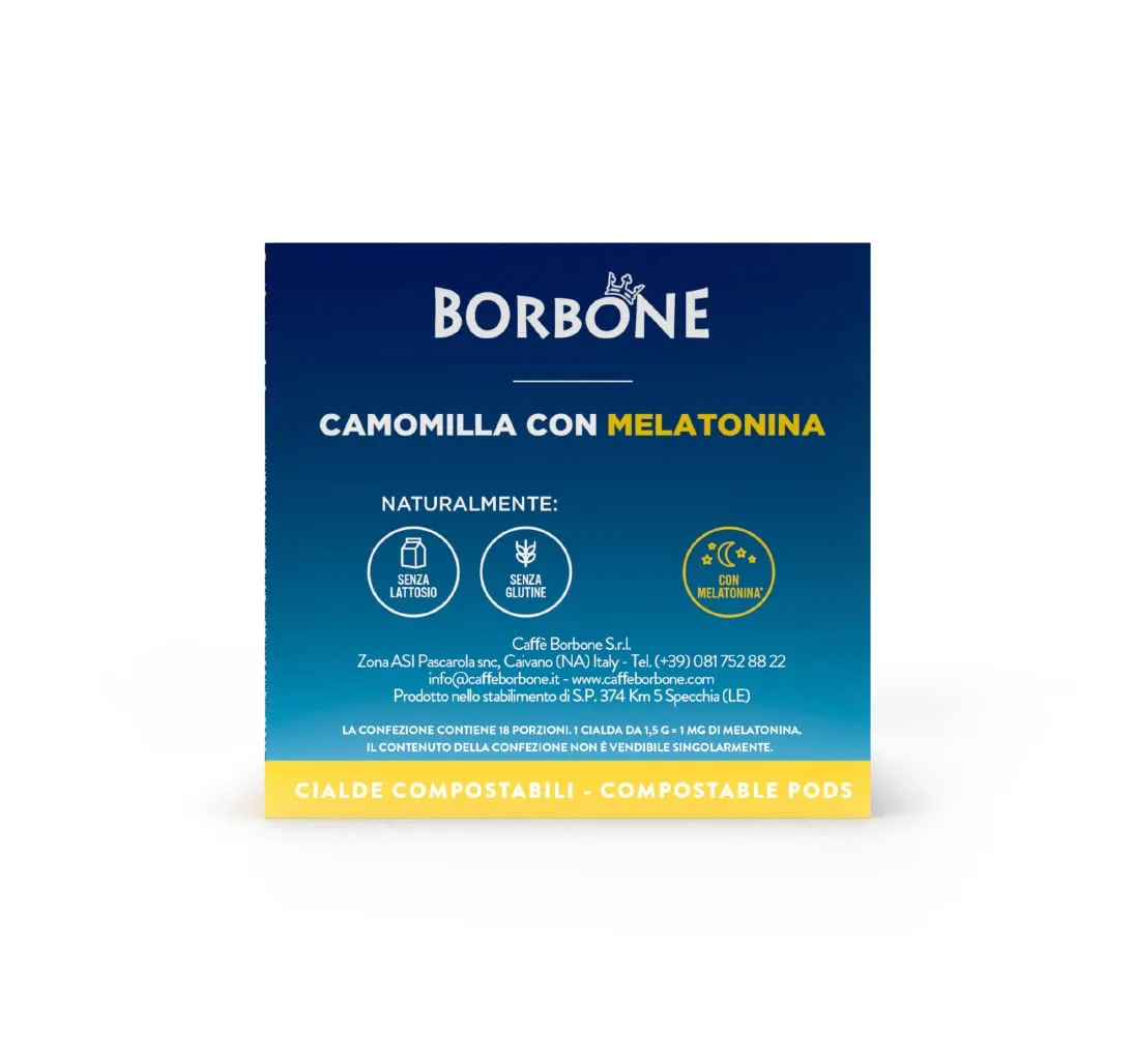 Caffè Borbone Camomilla con Melatonina, 72 cialde, Sistema ESE - immagine 6