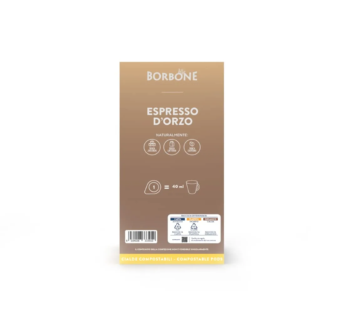 Caffè Borbone Espresso d'Orzo, 72 cialde, Sistema ESE - immagine 5