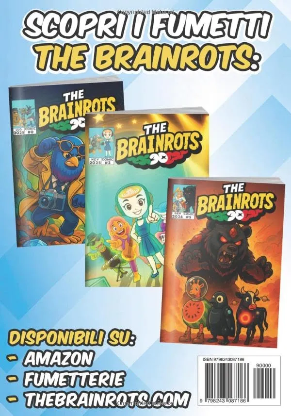 Le Avventure di Six Seven - Volume 1 - 67 Personaggio Italian Brainrot - immagine 2