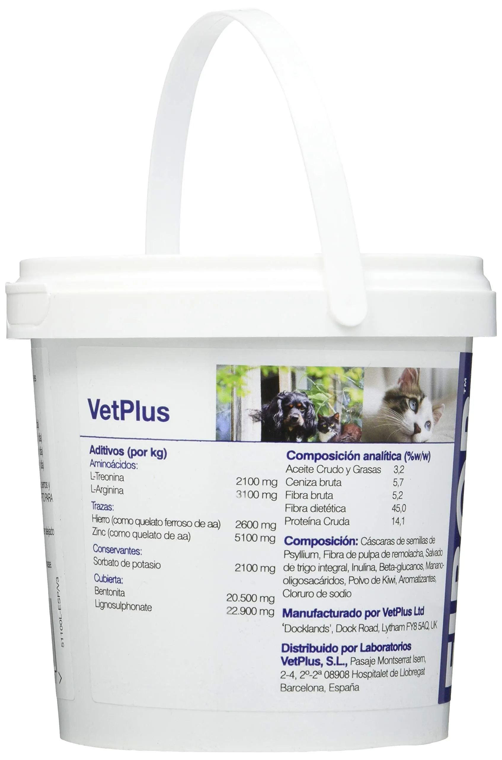 Vetplus Ltd Fibra per Cani e Gatti, 500 g - immagine 3