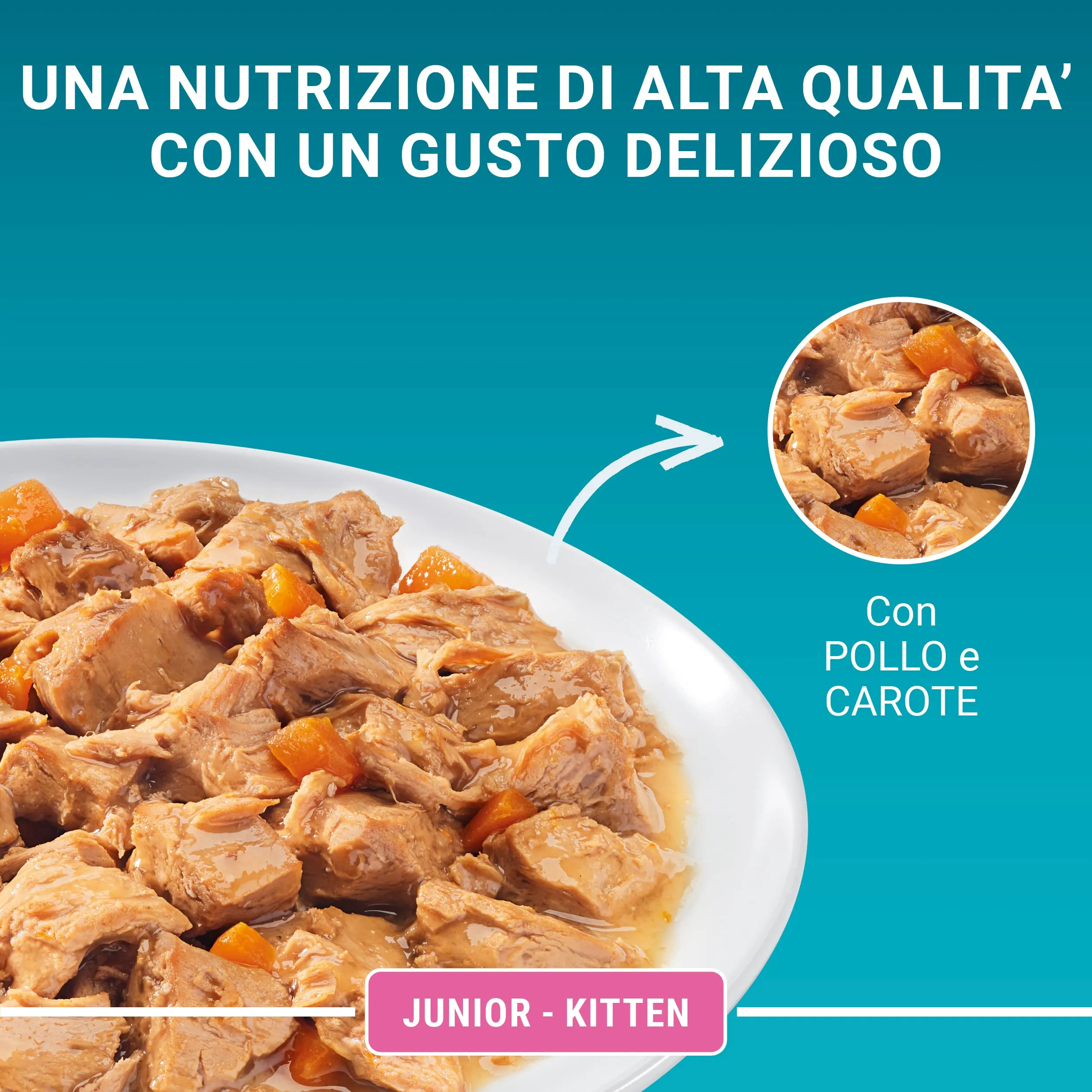 Purina One Junior Cibo Umido per Gattini, 48 Bustine da 85 g - immagine 8