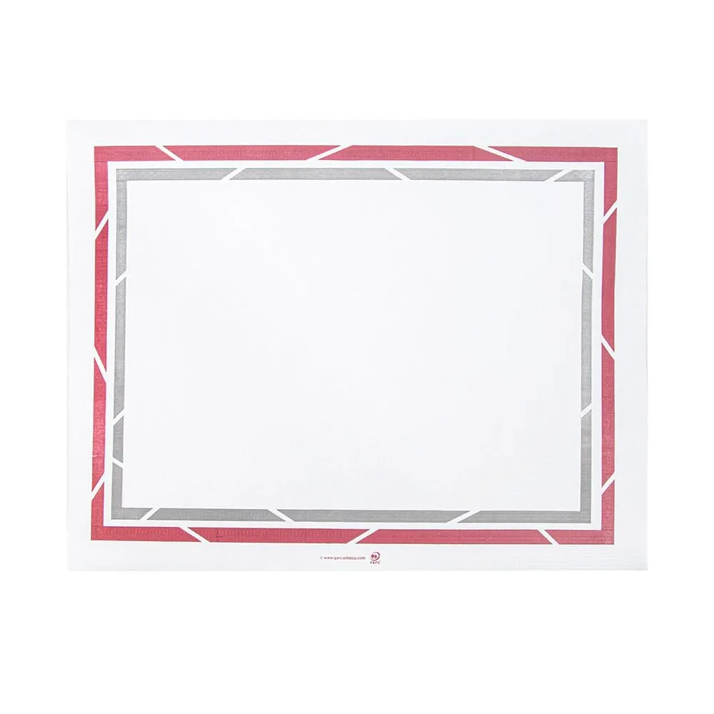 Garcia de Pou Tovagliette per vassoi Self-Service 48 g/m2 25 x 31 cm Bianco Carta 500 pezzi - immagine 1