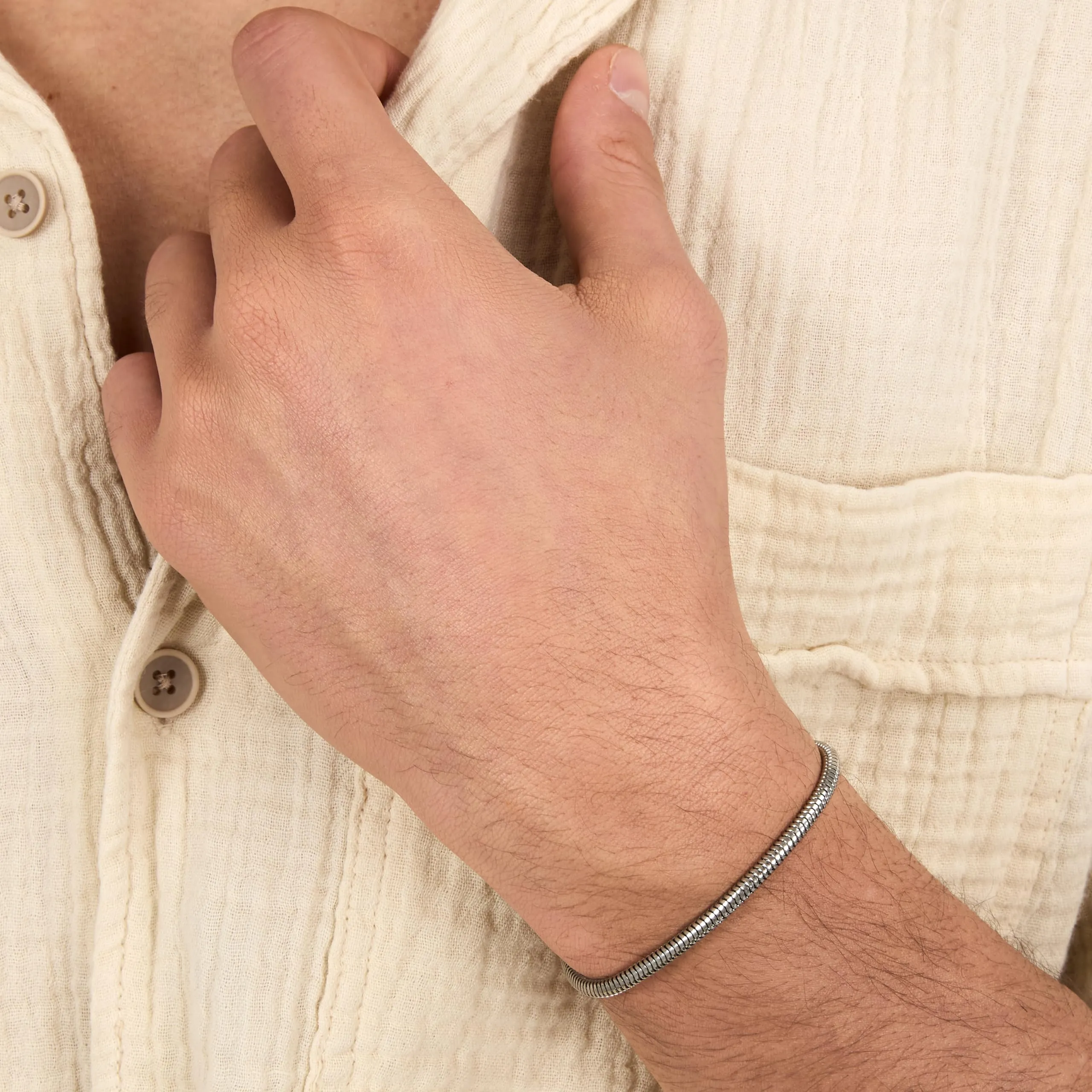 Morellato Drops Bracciale da Uomo in Acciaio SCZ135 - immagine 5