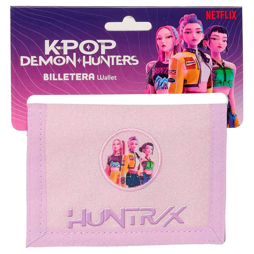 Safta K-POP Demon Hunters Portafoglio, Viola, 12.5 x 9.5 cm - immagine 1
