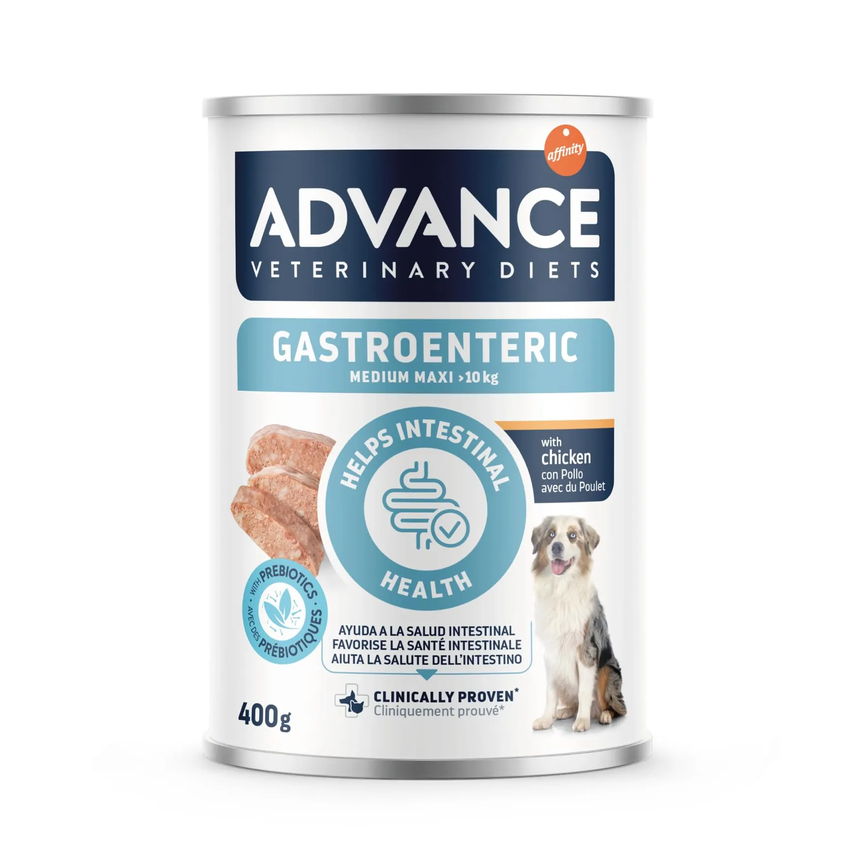 Advance Veterinary Diets Gastroenteric Cibo Umido per Cani, 6 x 400g - immagine 2