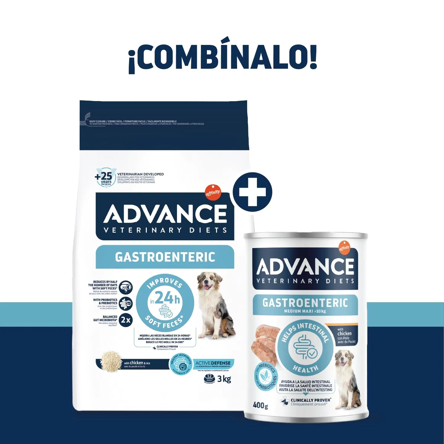 Advance Veterinary Diets Gastroenteric Cibo Umido per Cani, 6 x 400g - immagine 3