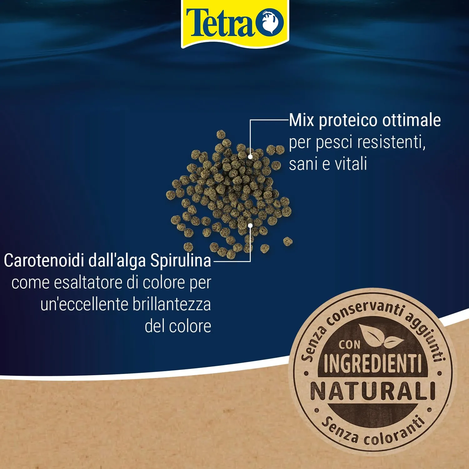 Tetra Goldfish Gold Colour Premium Granular Food for Goldfish, 250 ml - immagine 3