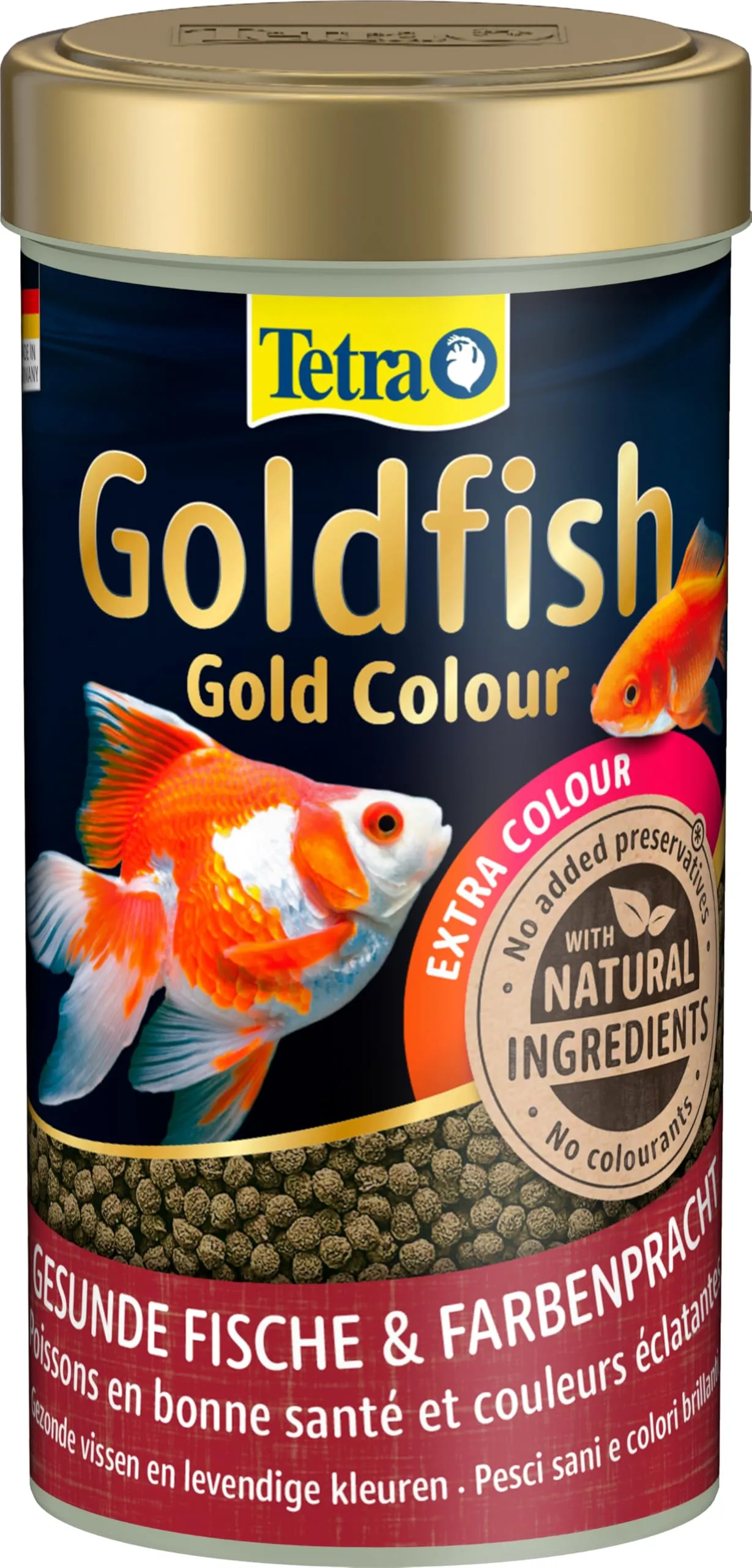 Tetra Goldfish Gold Colour Premium Granular Food for Goldfish, 250 ml - immagine 9