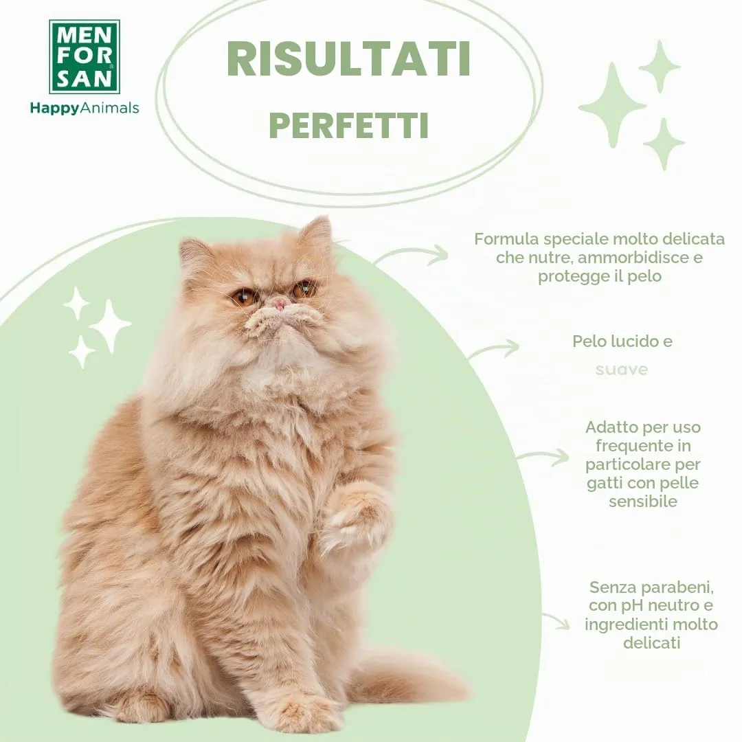Menforsan Shampoo Molto Delicato per Gatti e Gattini, 300 ml - immagine 3