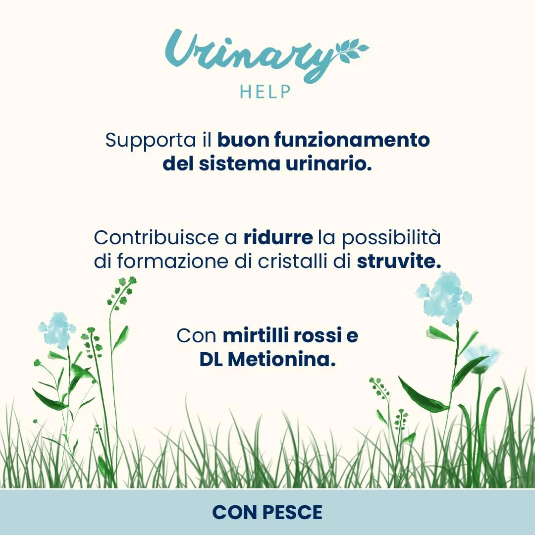 Almo Nature Functional Urinary Help Cibo Umido per Gatti Adulti al Pesce, 30 Buste da 70g - immagine 2