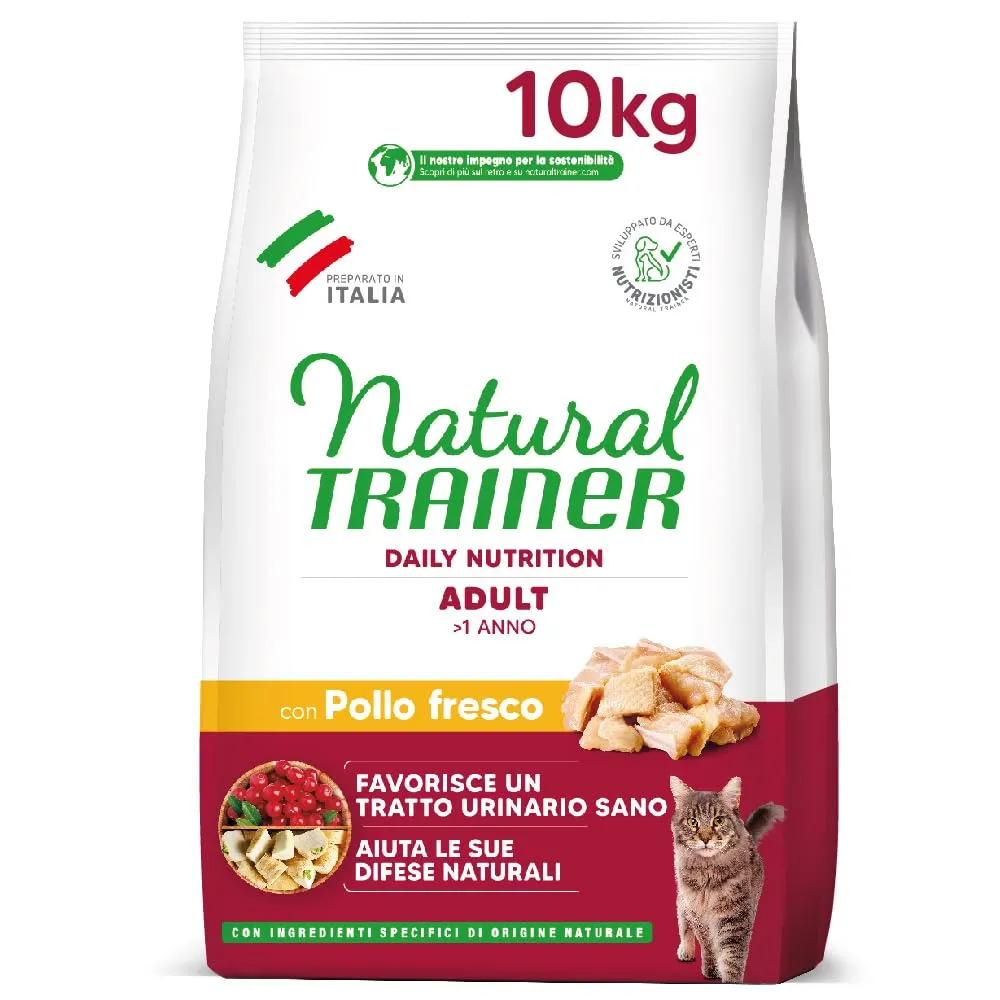 Trainer Natural Cat Adult con Pollo 10 kg - immagine 1