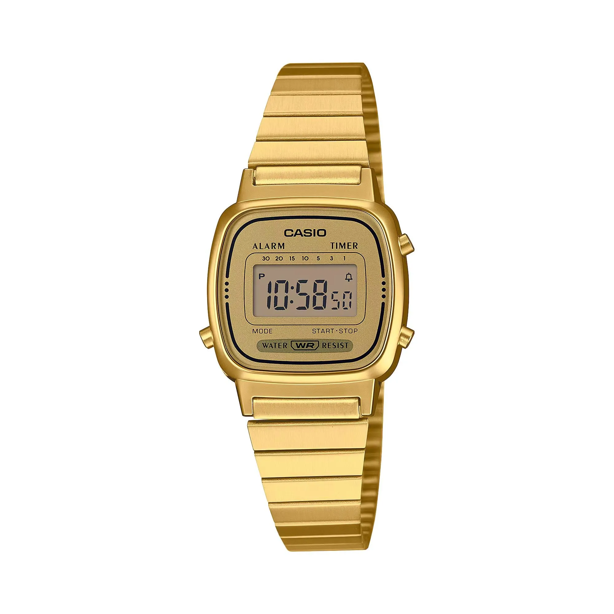 Casio Vintage LA670WGA-9DF Orologio da Polso Donna Dorato - immagine 1