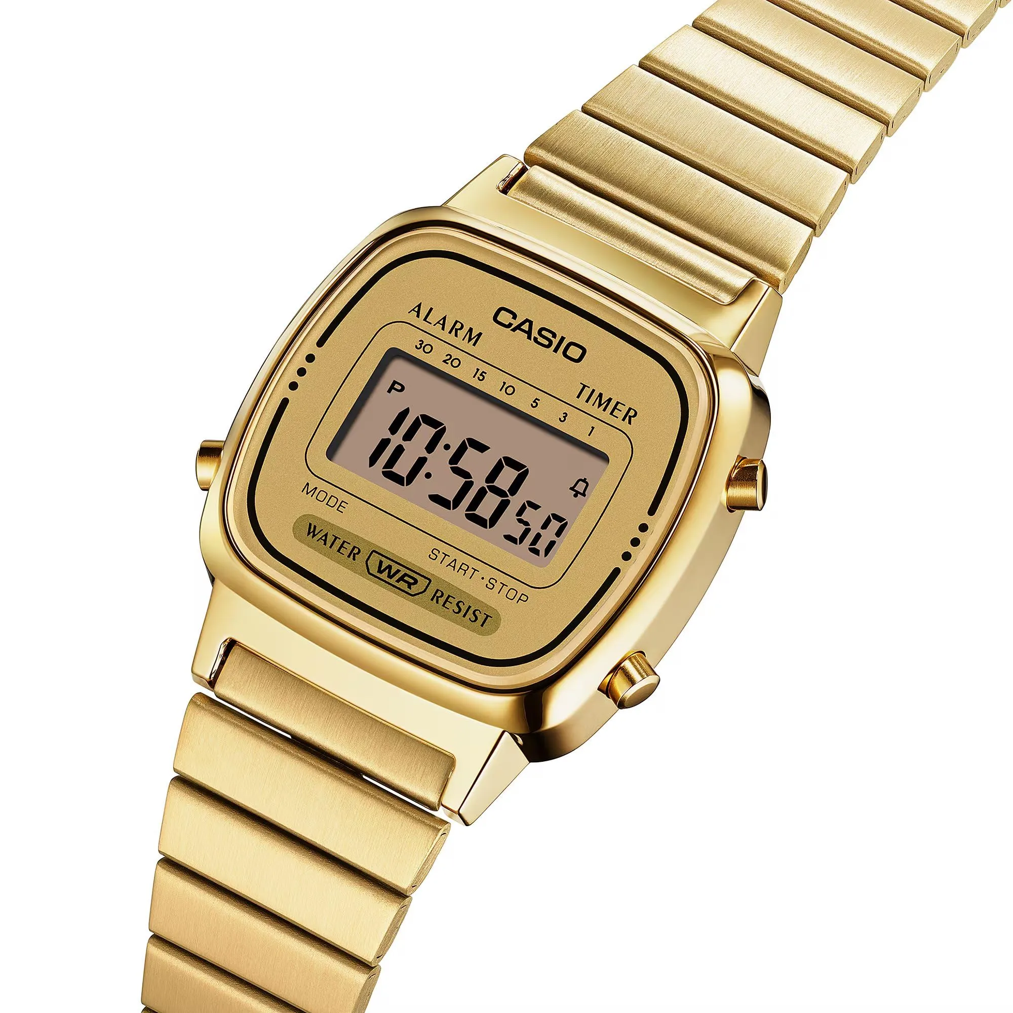 Casio Vintage LA670WGA-9DF Orologio da Polso Donna Dorato - immagine 2