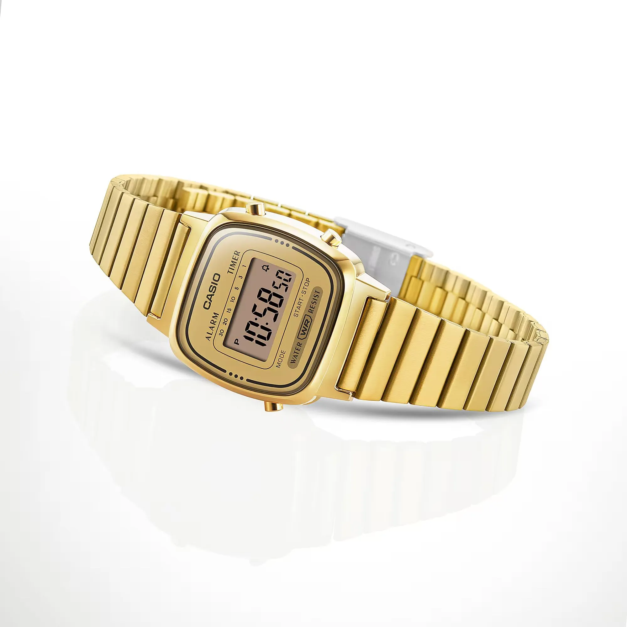 Casio Vintage LA670WGA-9DF Orologio da Polso Donna Dorato - immagine 8