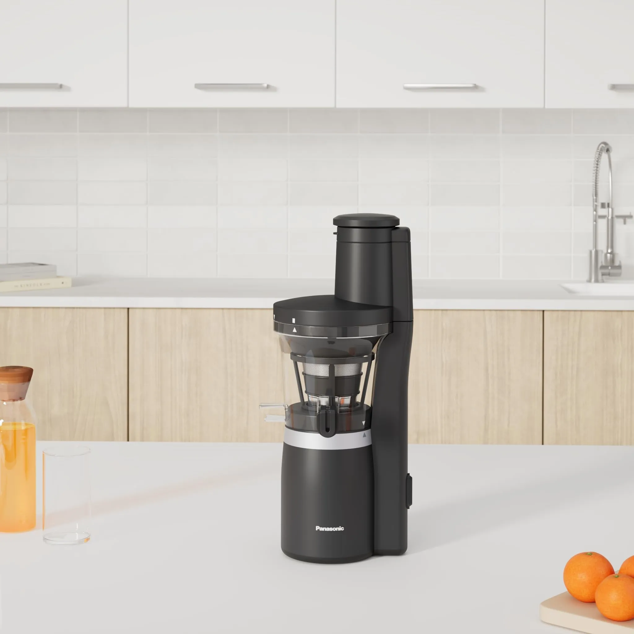Panasonic Slow Juicer MJ-L700KXE, Nero - immagine 2
