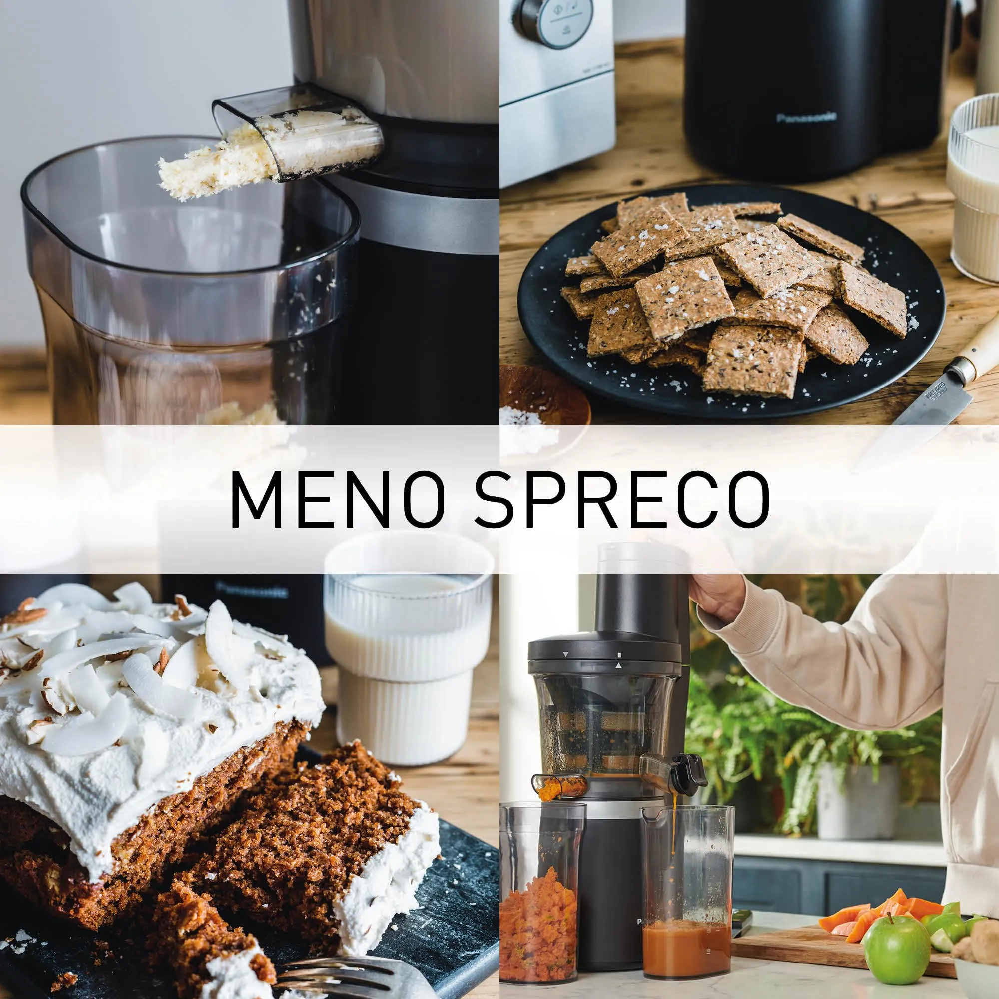 Panasonic Slow Juicer MJ-L700KXE, Nero - immagine 10