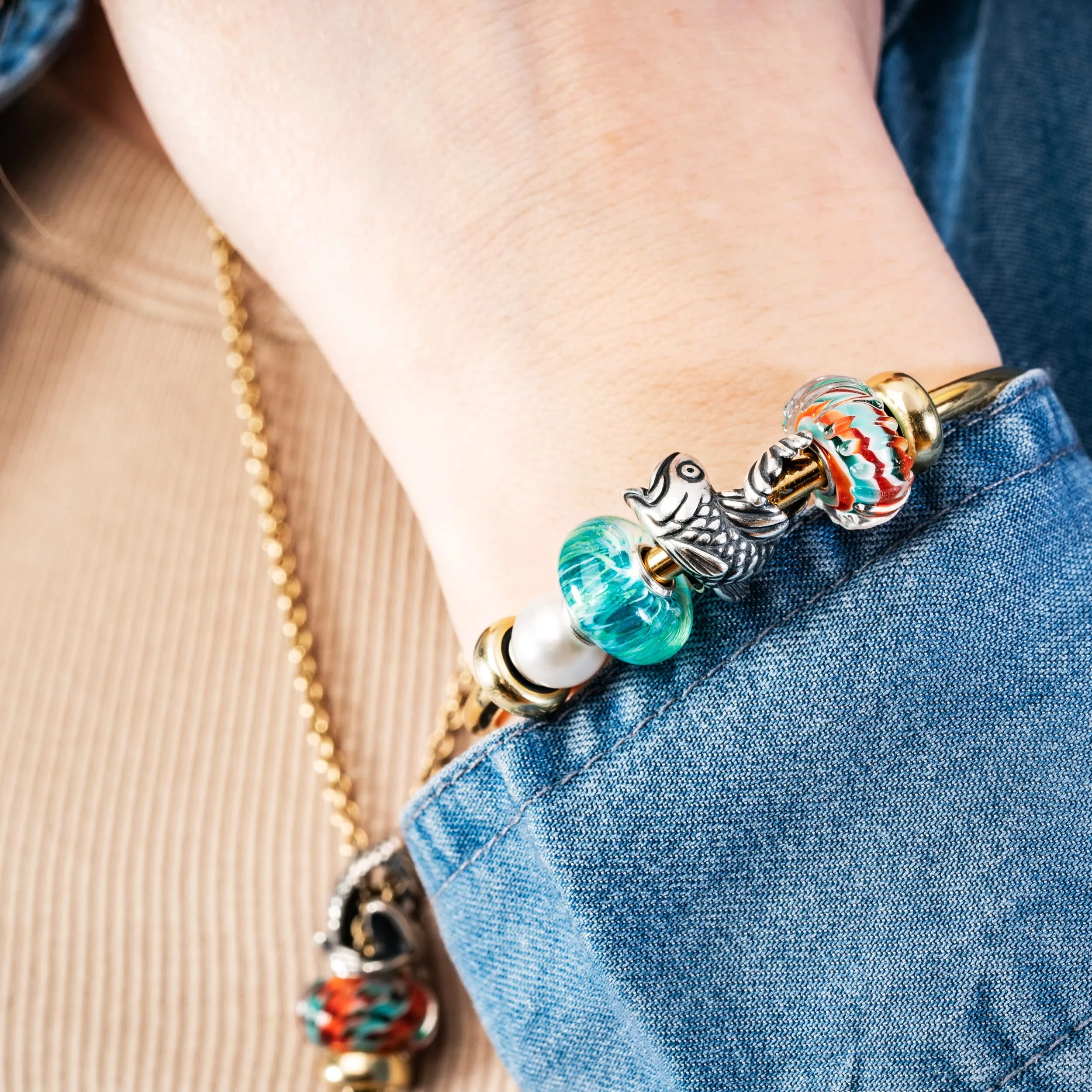 Trollbeads Volontà e coraggio TGLBE-20370 Edizione limitata - immagine 2