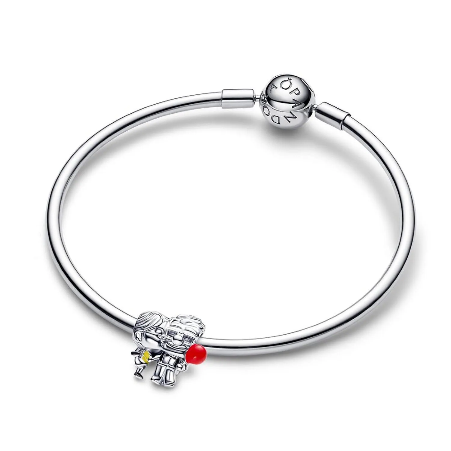 Pandora Moments Disney Pixar Up Charm Carl & Ellie in Argento Sterling, 793649C01 - immagine 3
