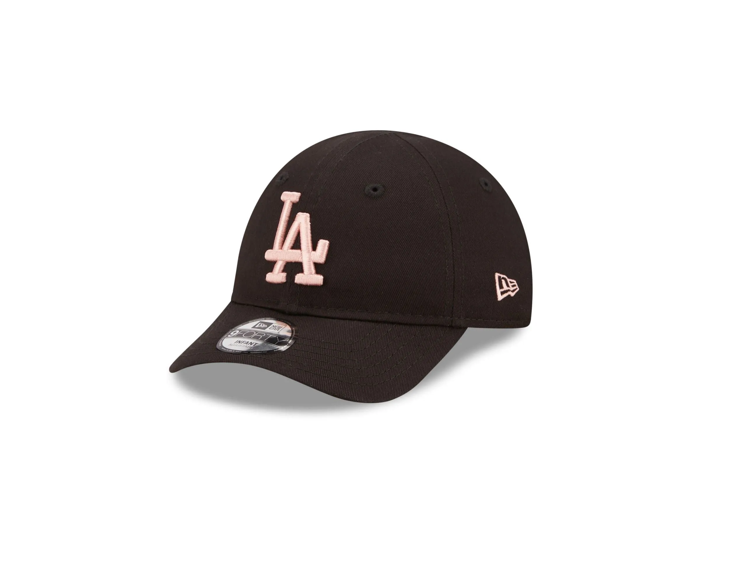 New Era Los Angeles Dodgers MLB Infant Baseball Cap - Black Pink - immagine 1