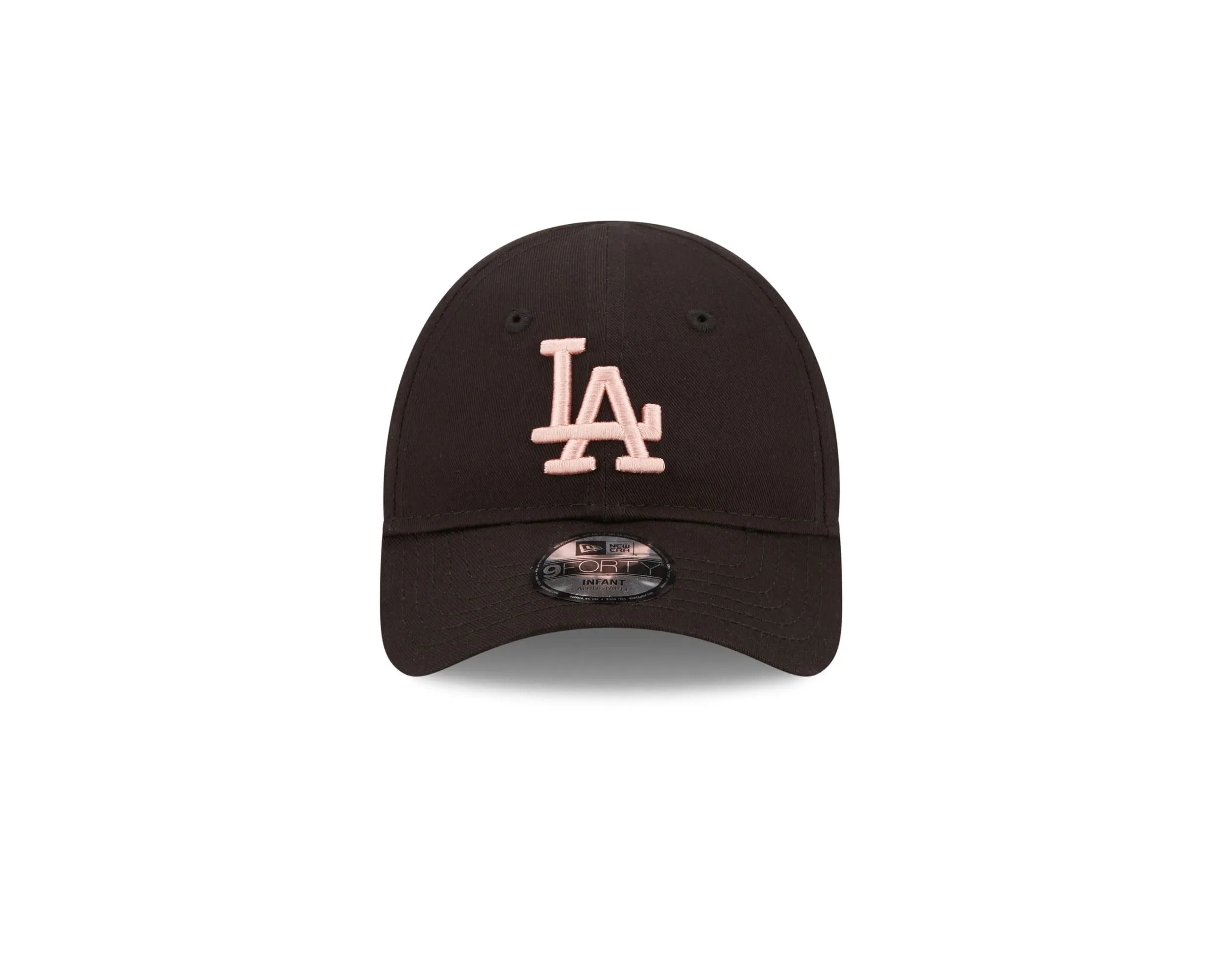 New Era Los Angeles Dodgers MLB Infant Baseball Cap - Black Pink - immagine 2
