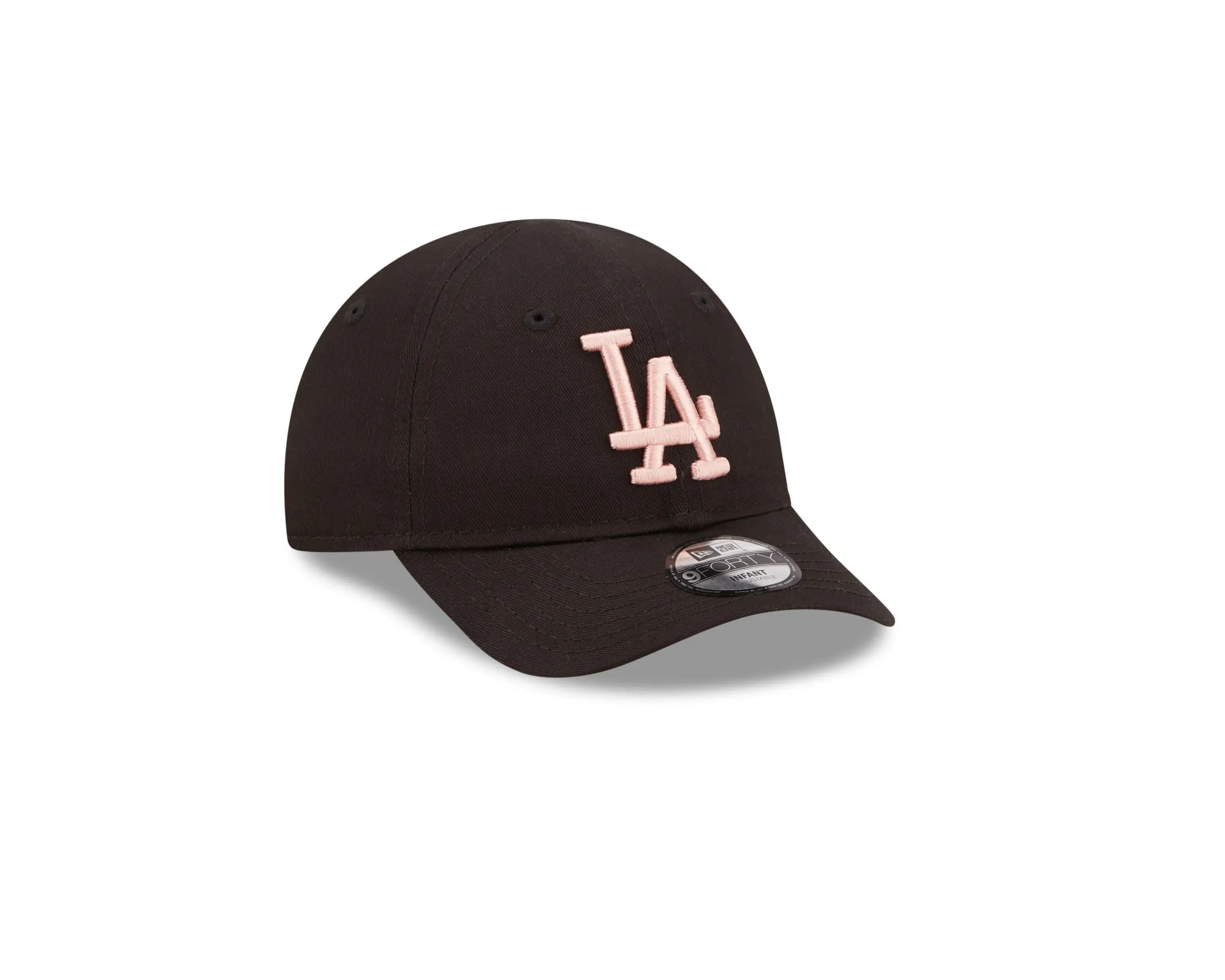 New Era Los Angeles Dodgers MLB Infant Baseball Cap - Black Pink - immagine 3