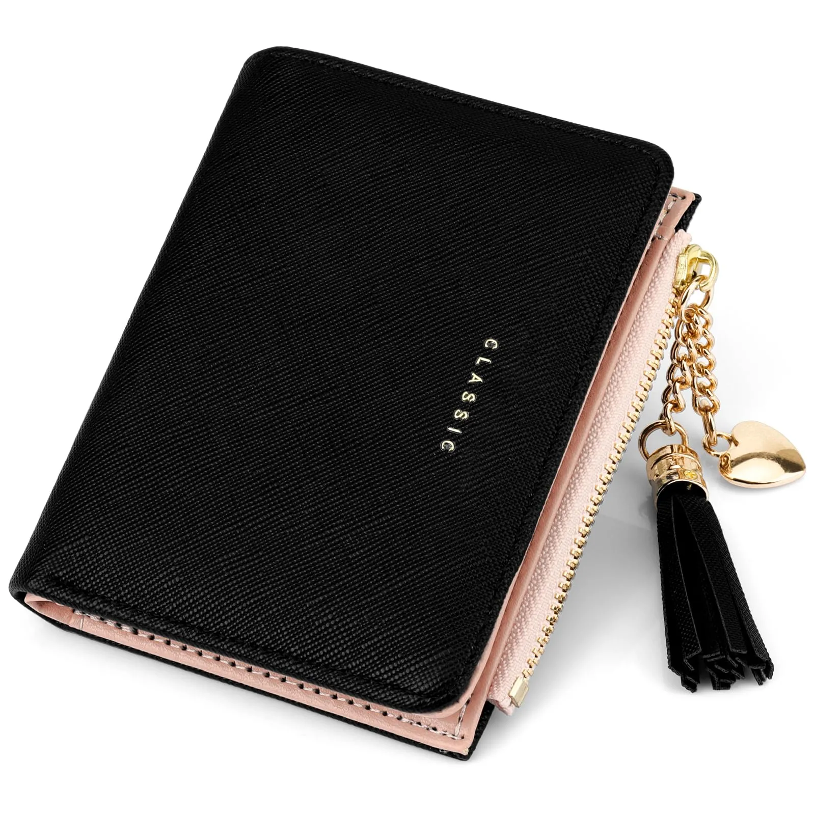 Coicok Portafoglio in Pelle Donna Nero, S - immagine 1