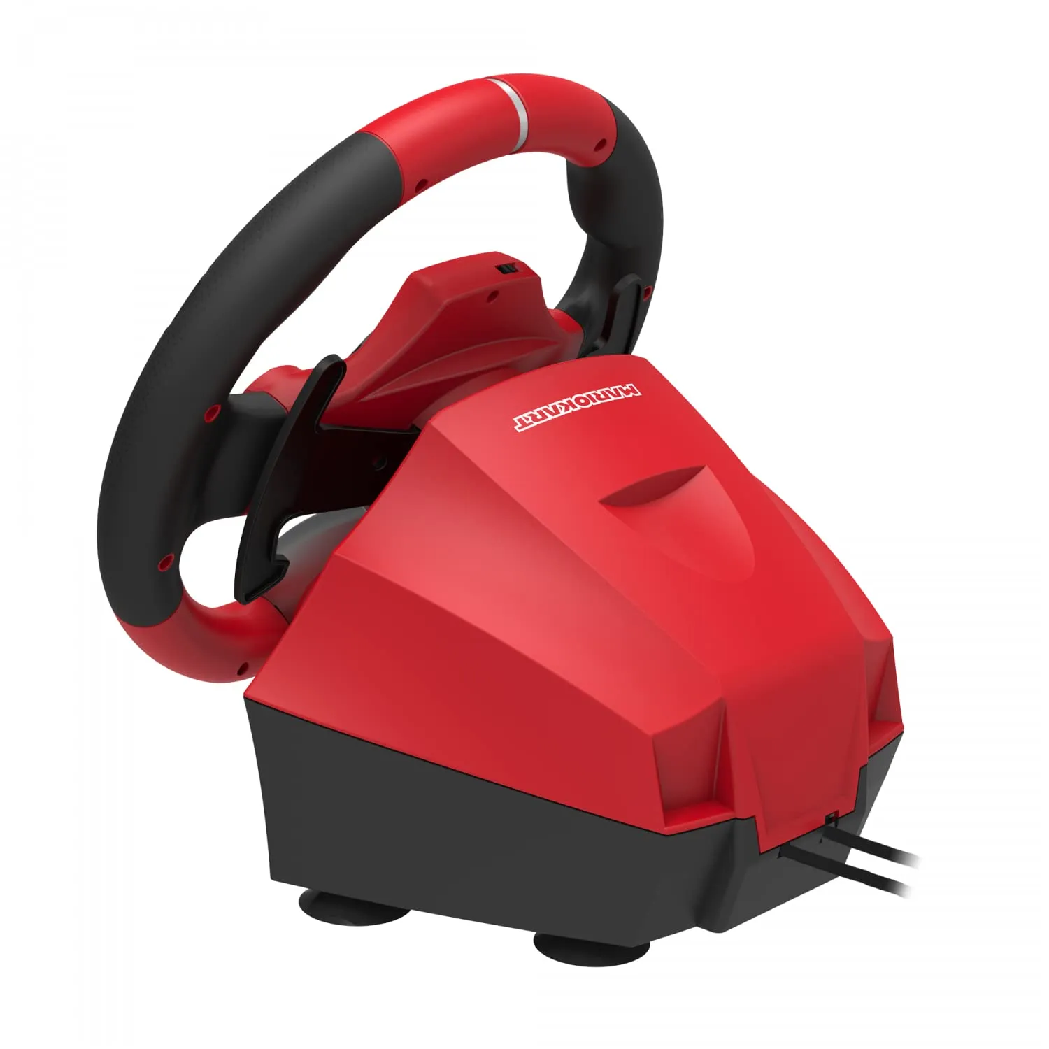 Nintendo Switch Volante e Pedali Pack Mario Kart 8 Deluxe (Licenza Ufficiale) Rosso - immagine 5