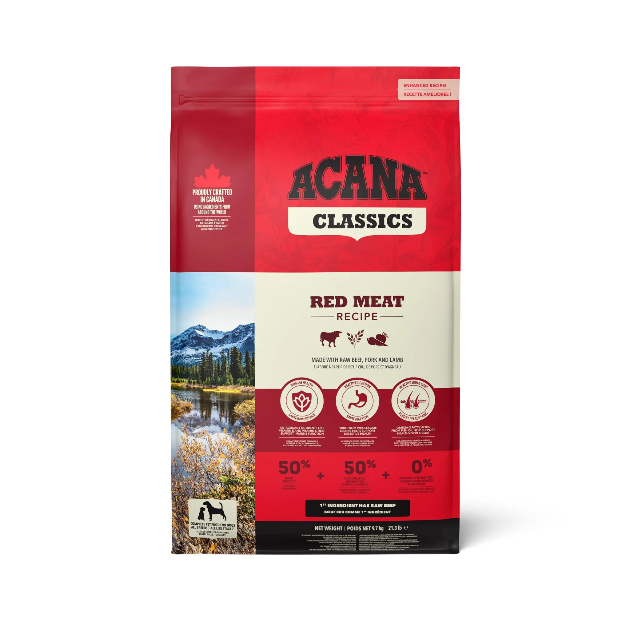 ACANA Classic Red Alimenti Secchi Monoproteici per Cani 9,7 kg - immagine 1