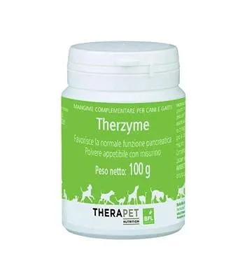 Bioforlife Therzyme Alimento Complementare per Cani e Gatti, 100 g - immagine 1